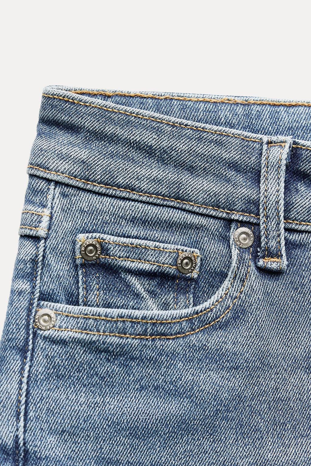 ZW COLLECTION SKINNY HIGH-WAIST JEANS - Zara фото 30