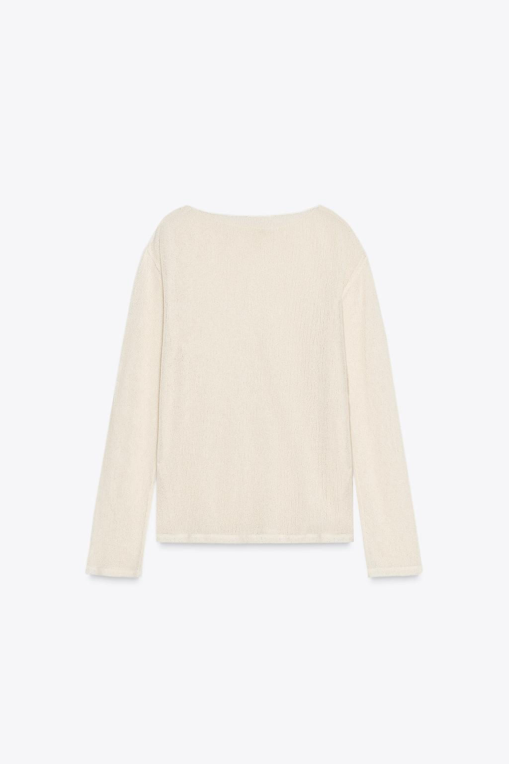 RUSTIC SWEATER - Zara фото 8