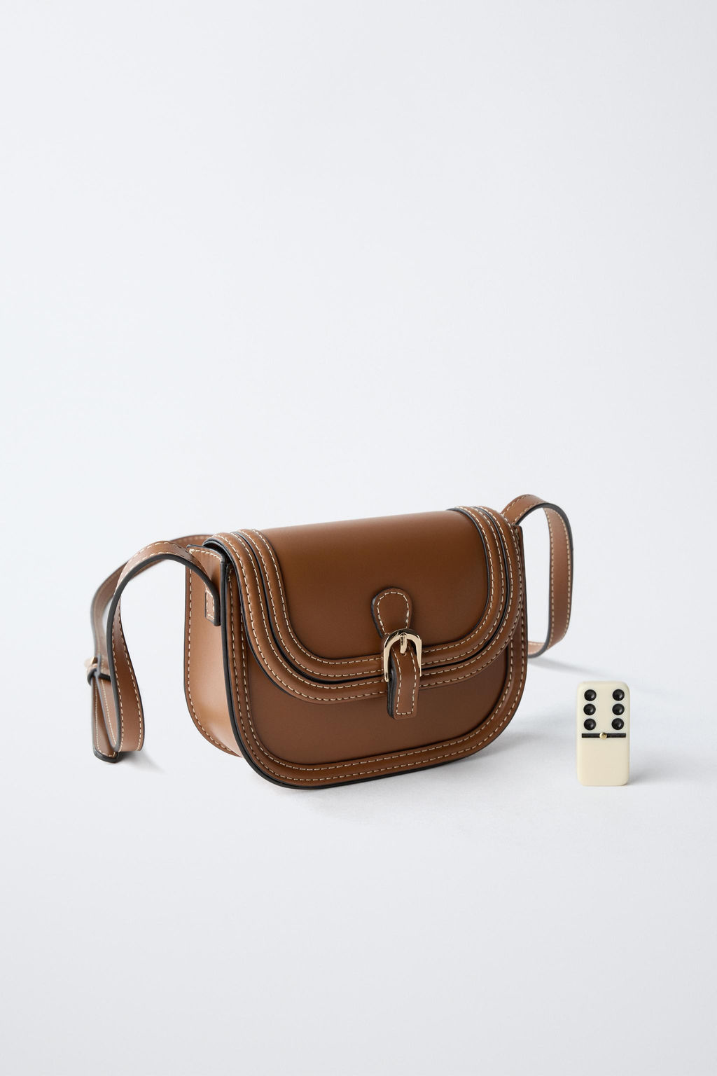 MINI BUCKLE CROSSBODY BAG - Zara фото 6
