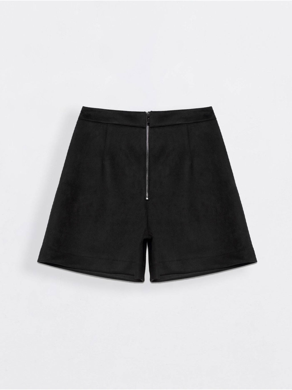 CONTE Замшевые шорты А-силуэта ROYAL STYLE black black