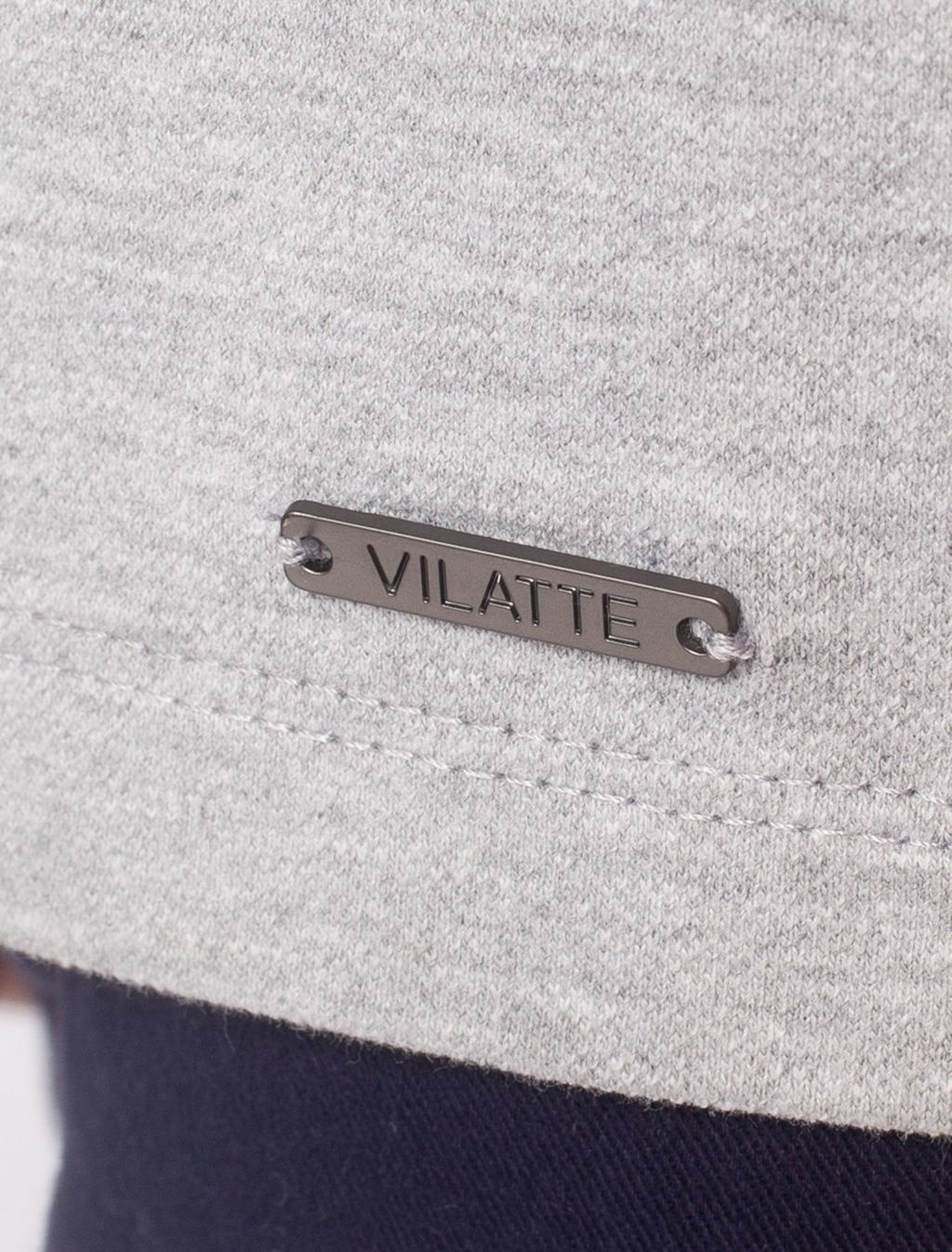 Футболка-поло из трикотажа пике с эластаном