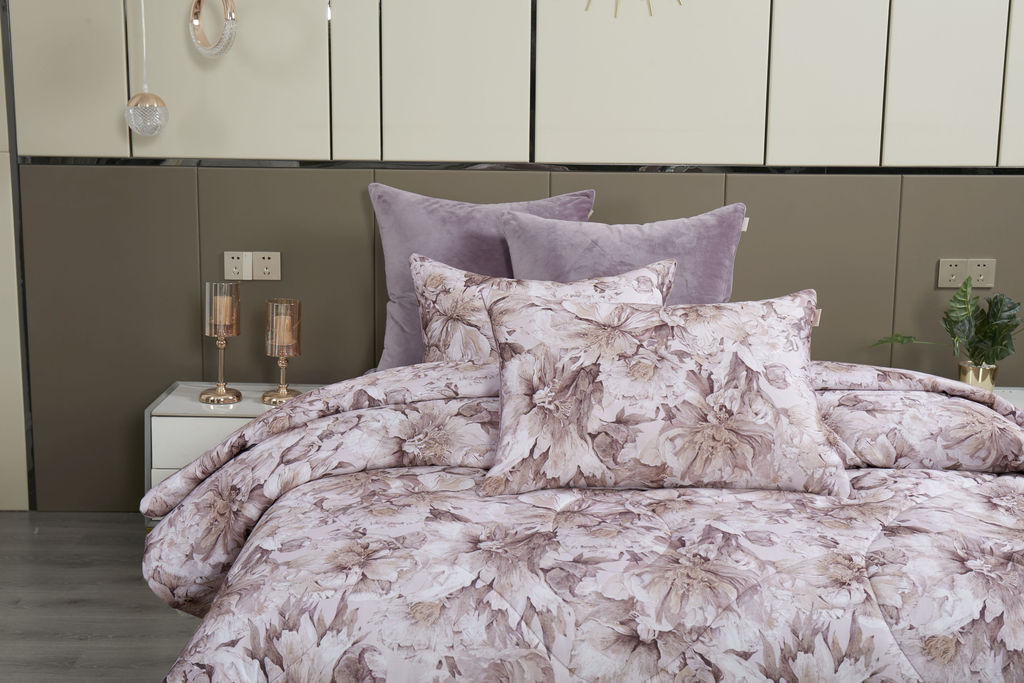 Комплект с одеялом Хиллари (пыльная роза) ABC Egypt Cotton