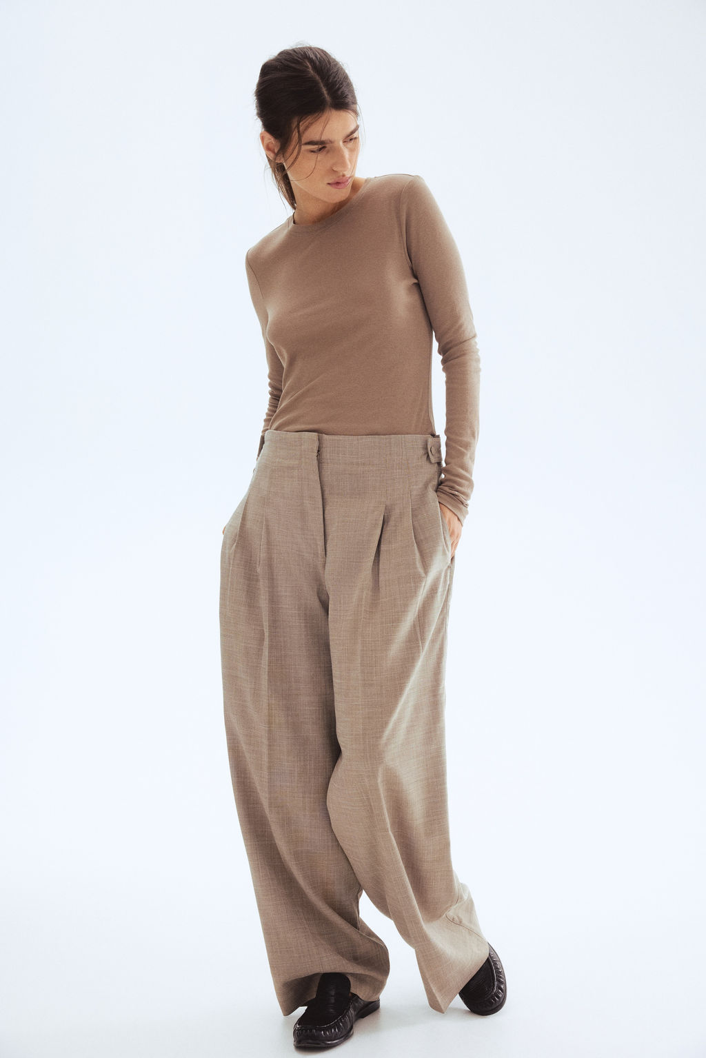 Top en punto de algod?n pima - H&m фото 7