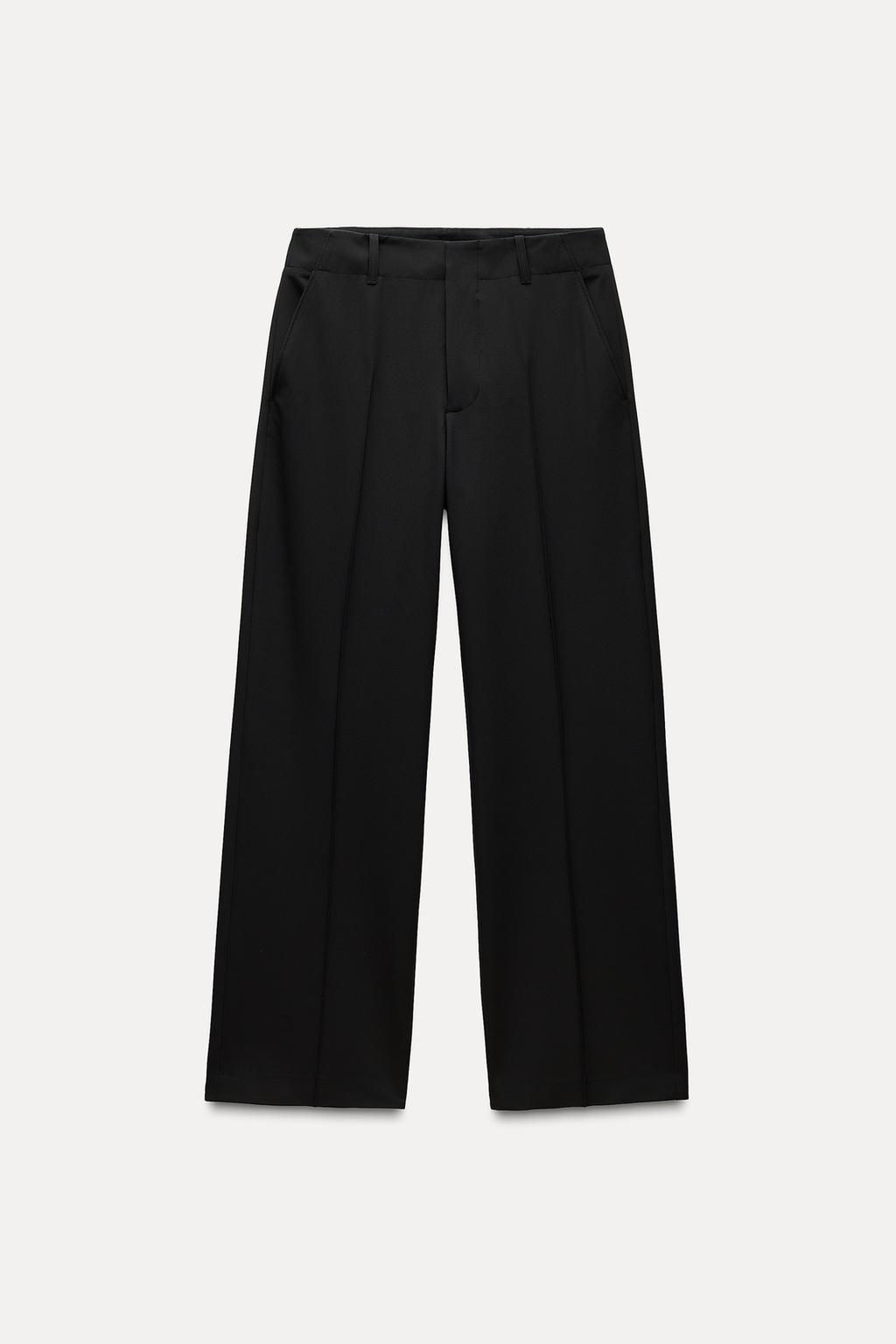 ZW COLLECTION STRAIGHT-LEG TROUSERS - Zara фото 11