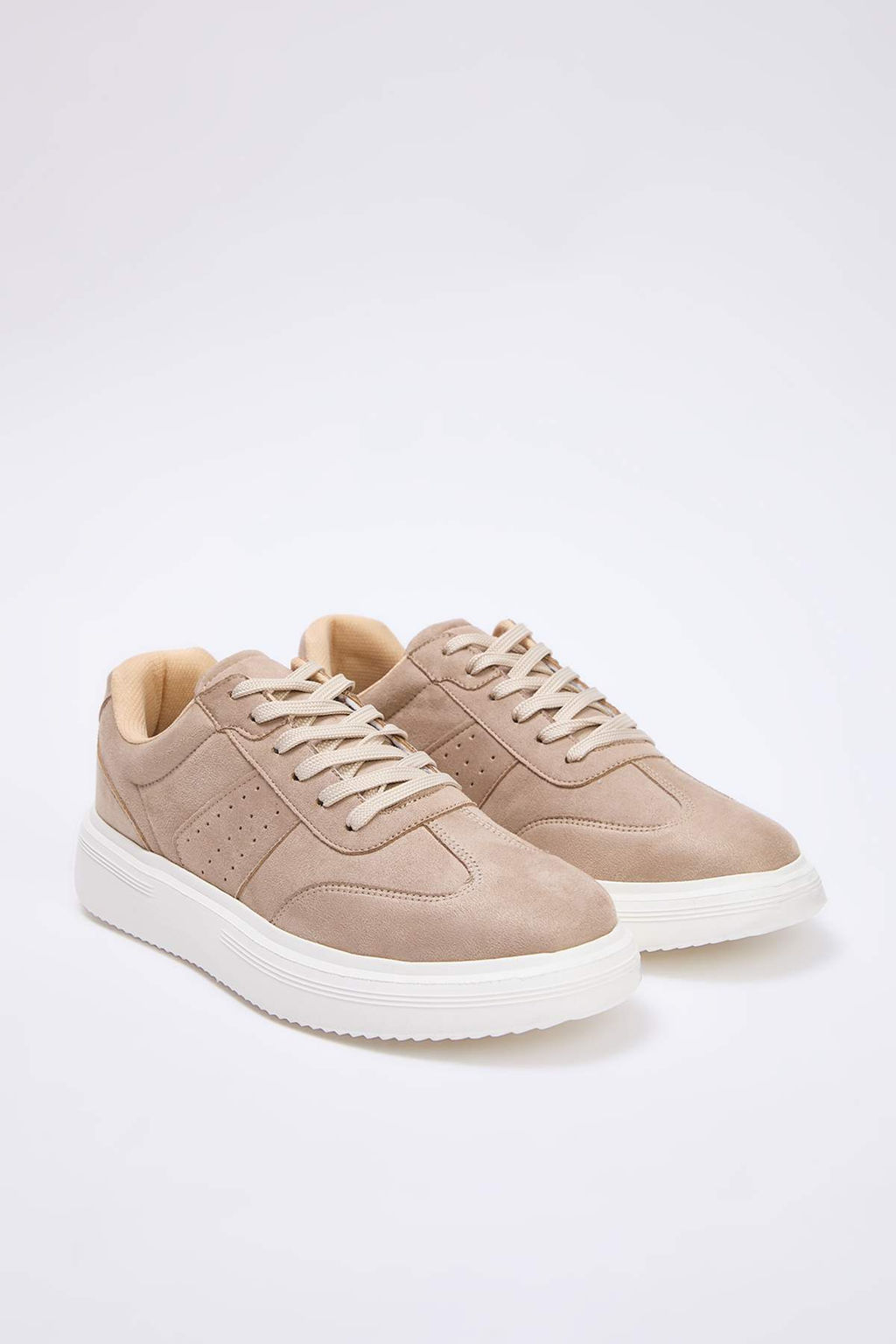 Vizon Suet Erkek Sneaker TAKSS26SN00008 - Trendyolmilla фото 3