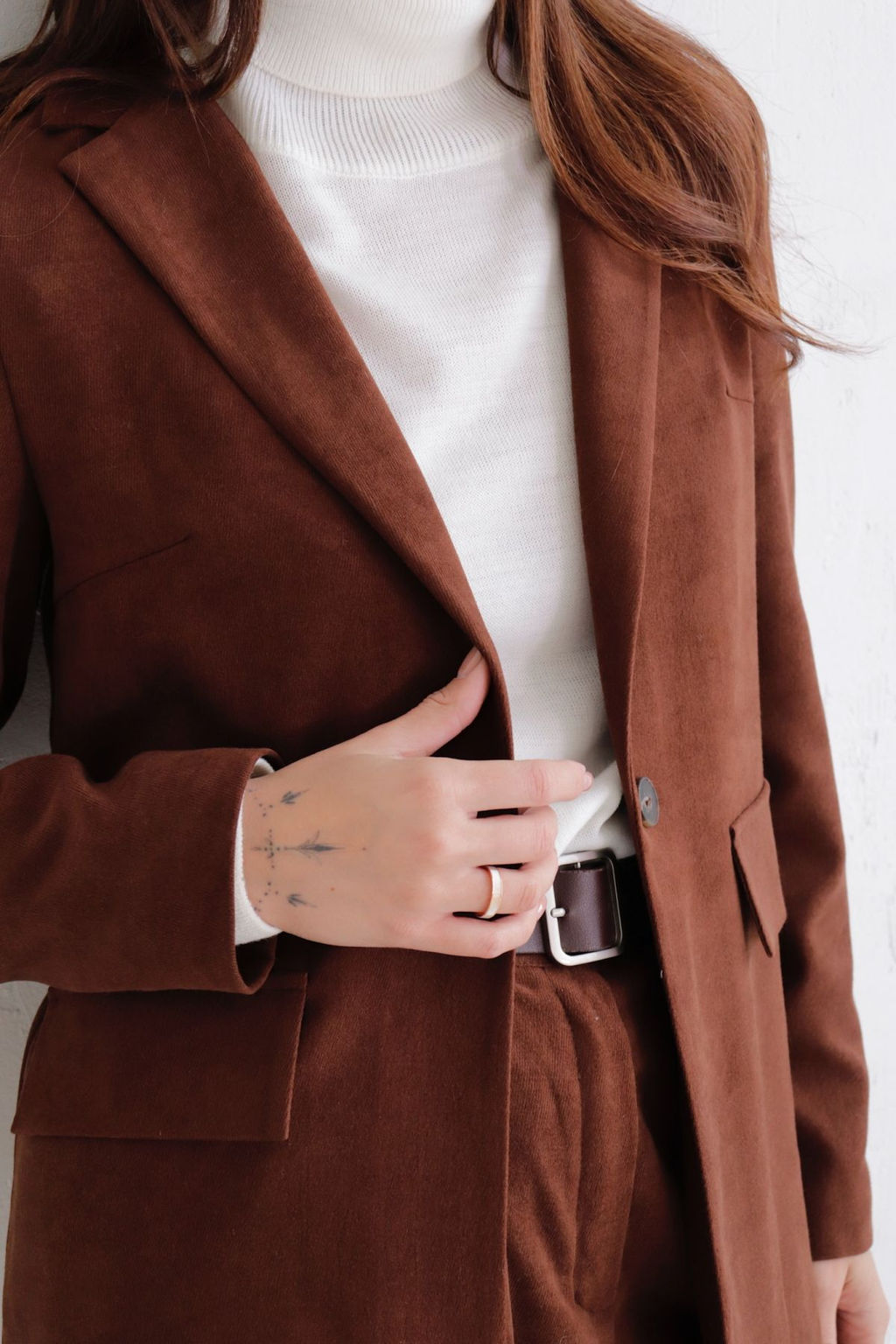 Жакет удлинённый с английским воротником - Martichelli фото 192