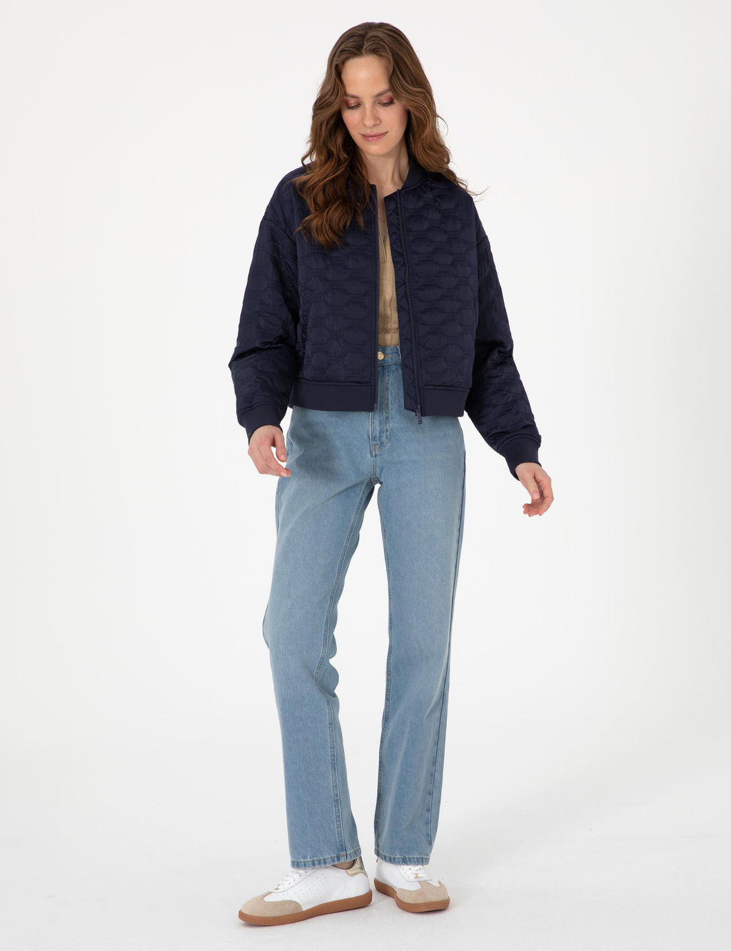 Lacivert Crop Top Mont - Pierre cardin фото 4