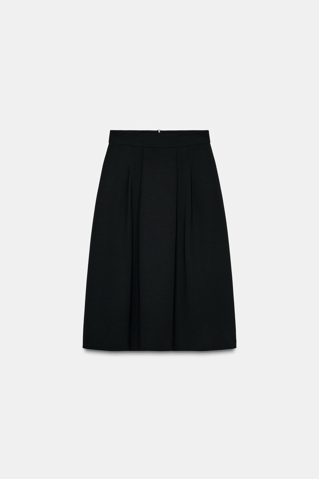 CREPE LAYERED MIDI SKIRT - Zara фото 6