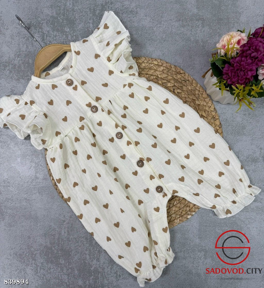 Детский летний муслиновый песочник - Bruno фото 2