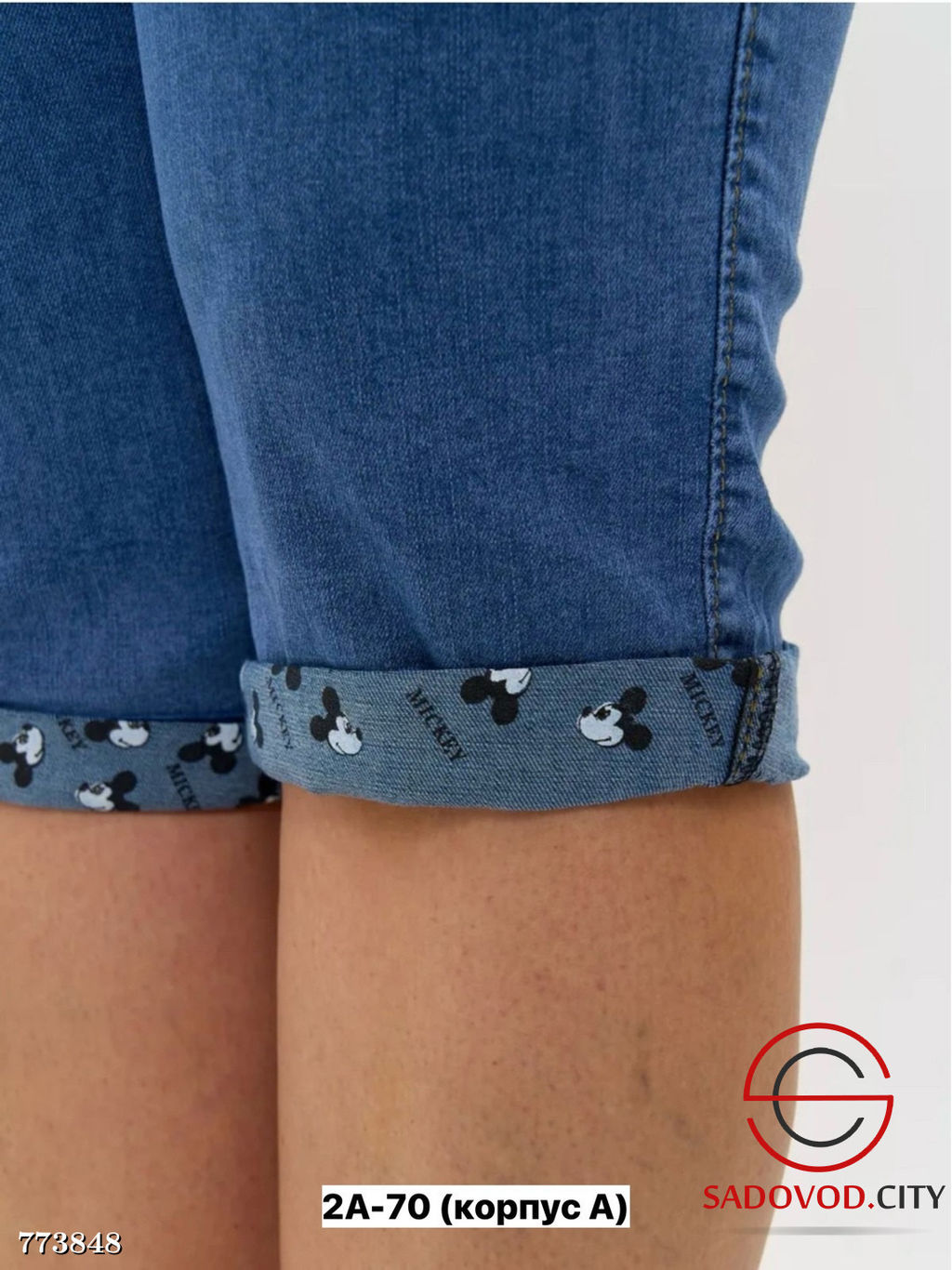 Капри джинсовые женские - Bruno фото 6