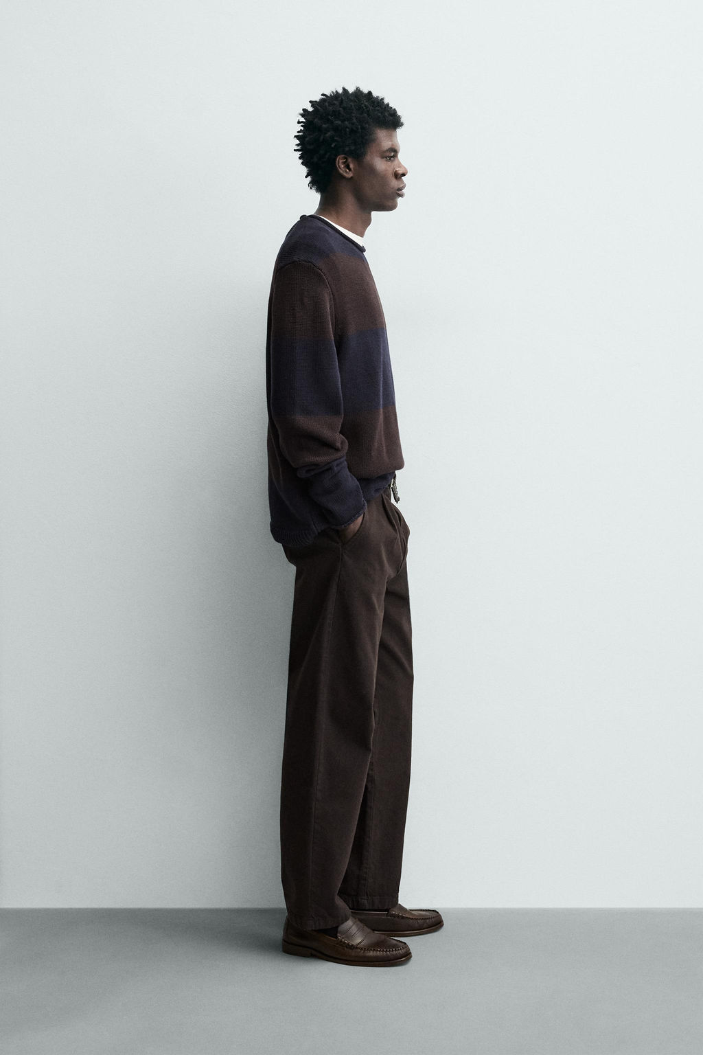 STRIPED JACQUARD JUMPER - Zara фото 4