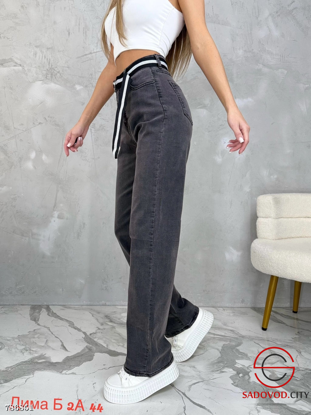 Женские базовые джинсы - Bruno фото 4