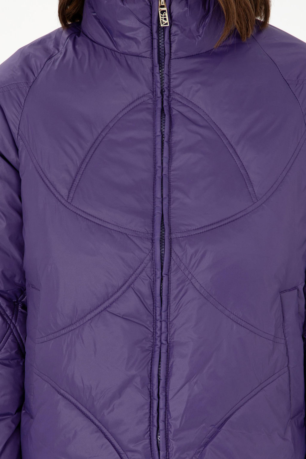 Женское фиолетовое пальто Неожиданная скидка в корзине - U.s. polo assn фото 6