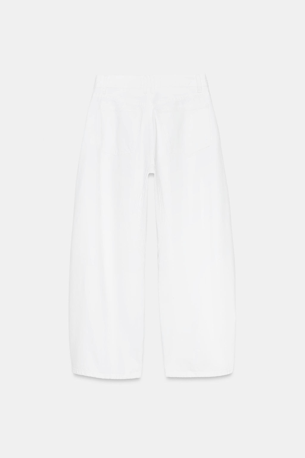 TRF BALLOON MID-WAIST JEANS - Zara фото 17