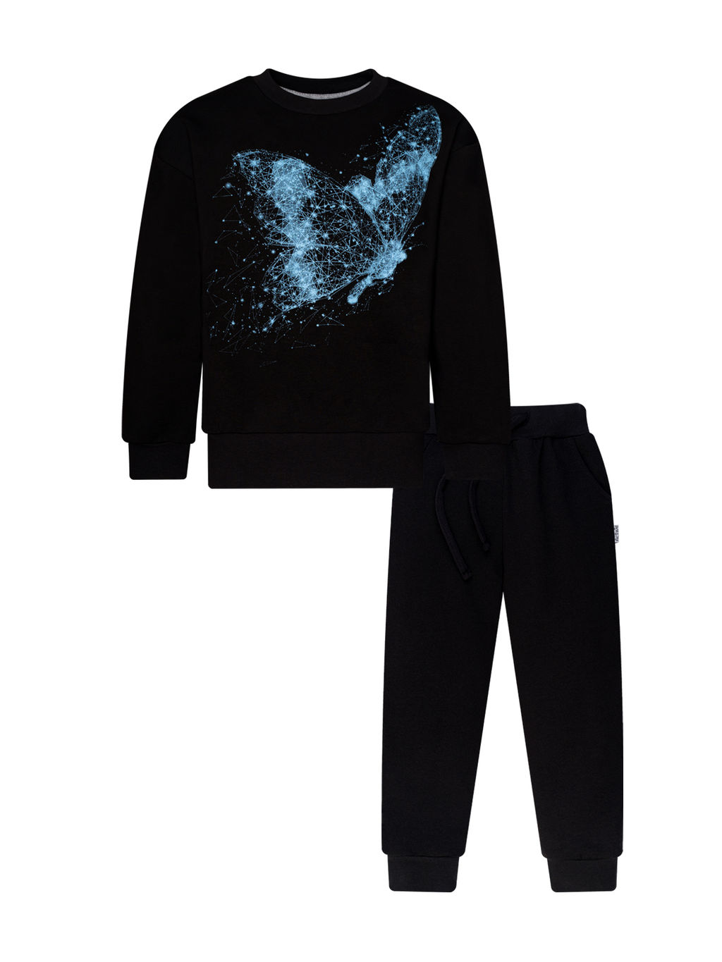 Костюм детский черный бабочка 7045г (110, 60)