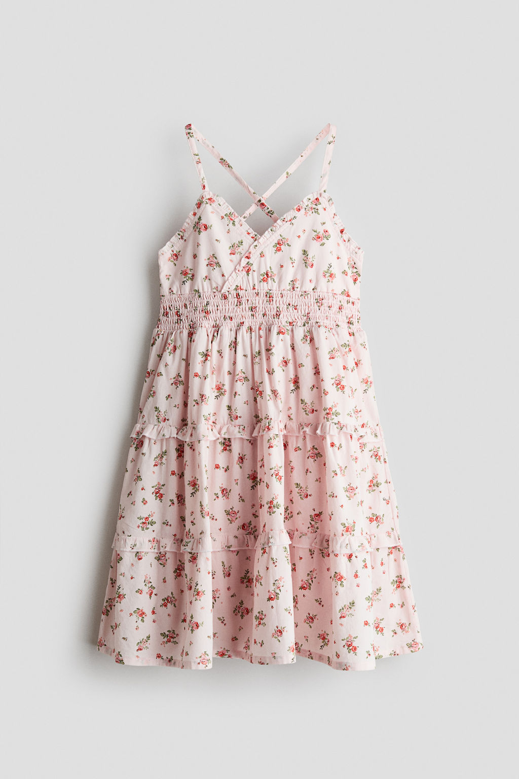 Vestido escalonado de algod?n - H&m фото 6