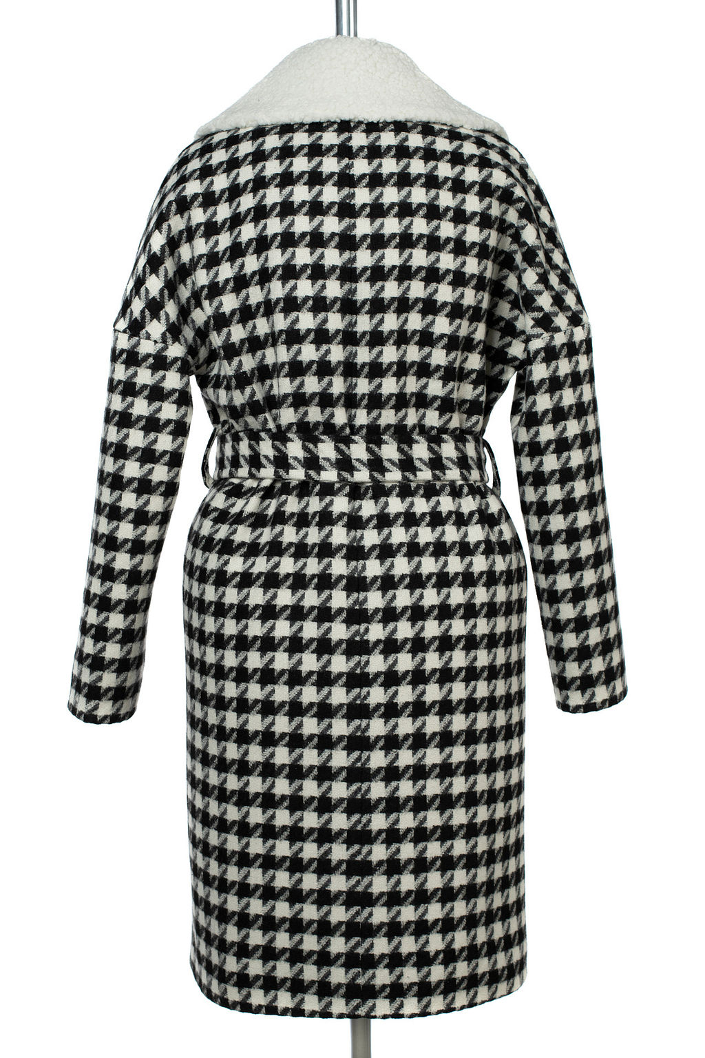 02-3166 Пальто женское утепленное (пояс) - El podio фото 16