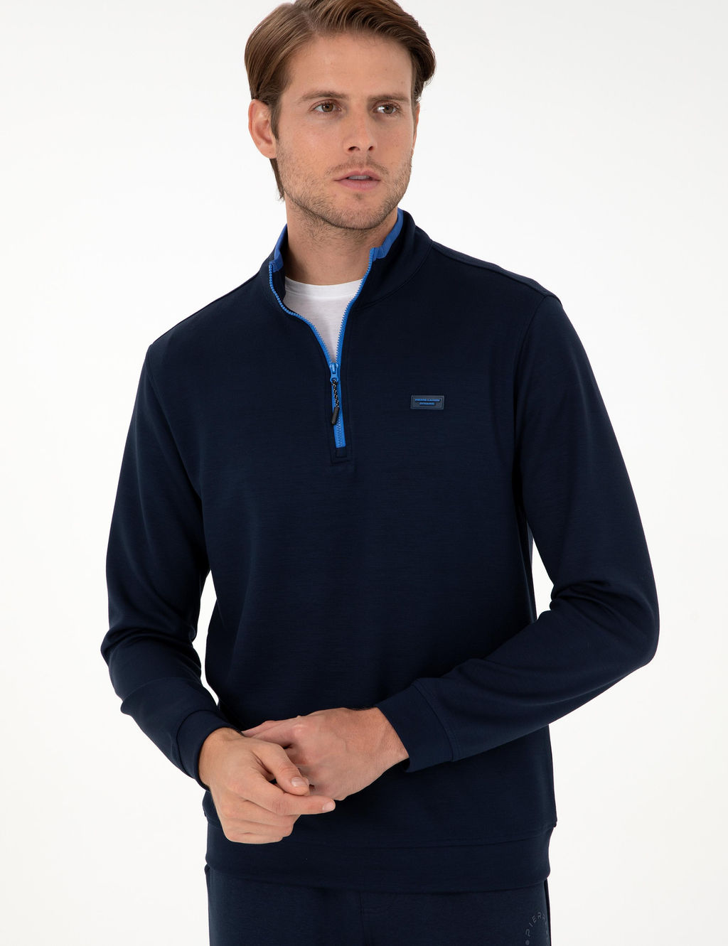 Lacivert Regular Fit Sweatshirt - Pierre cardin фото 3