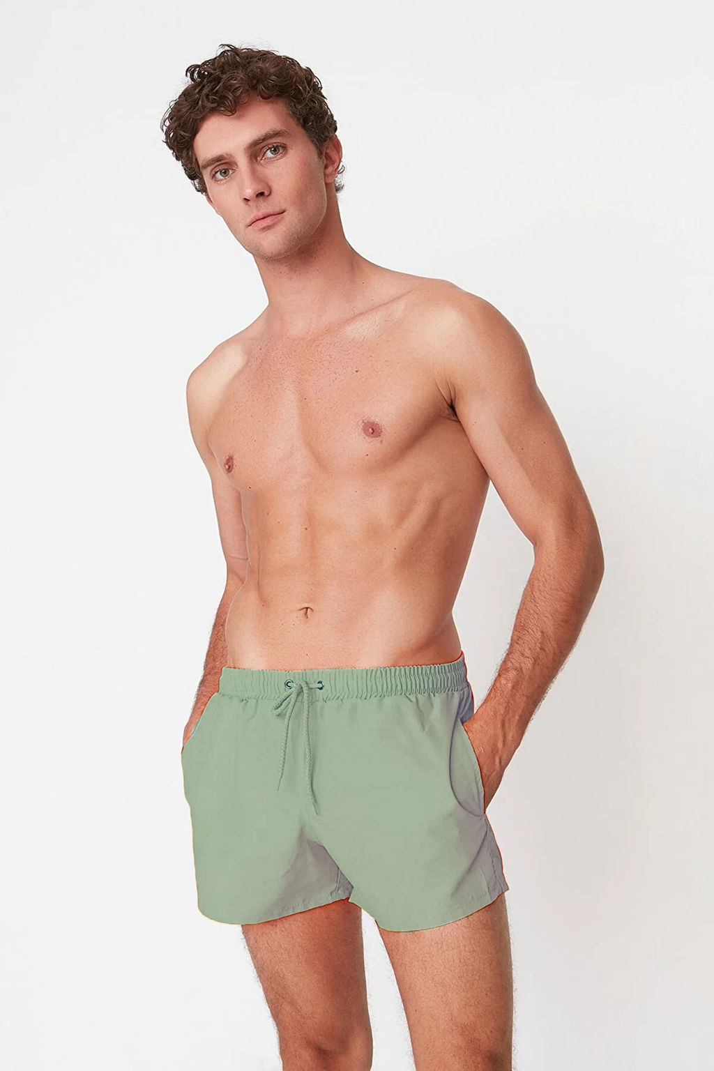 TRENDYOL MAN Siyah Ekstra K?sa Basic Mayo Deniz Sortu TMNSS22DS0025 - Trendyolmilla фото 23