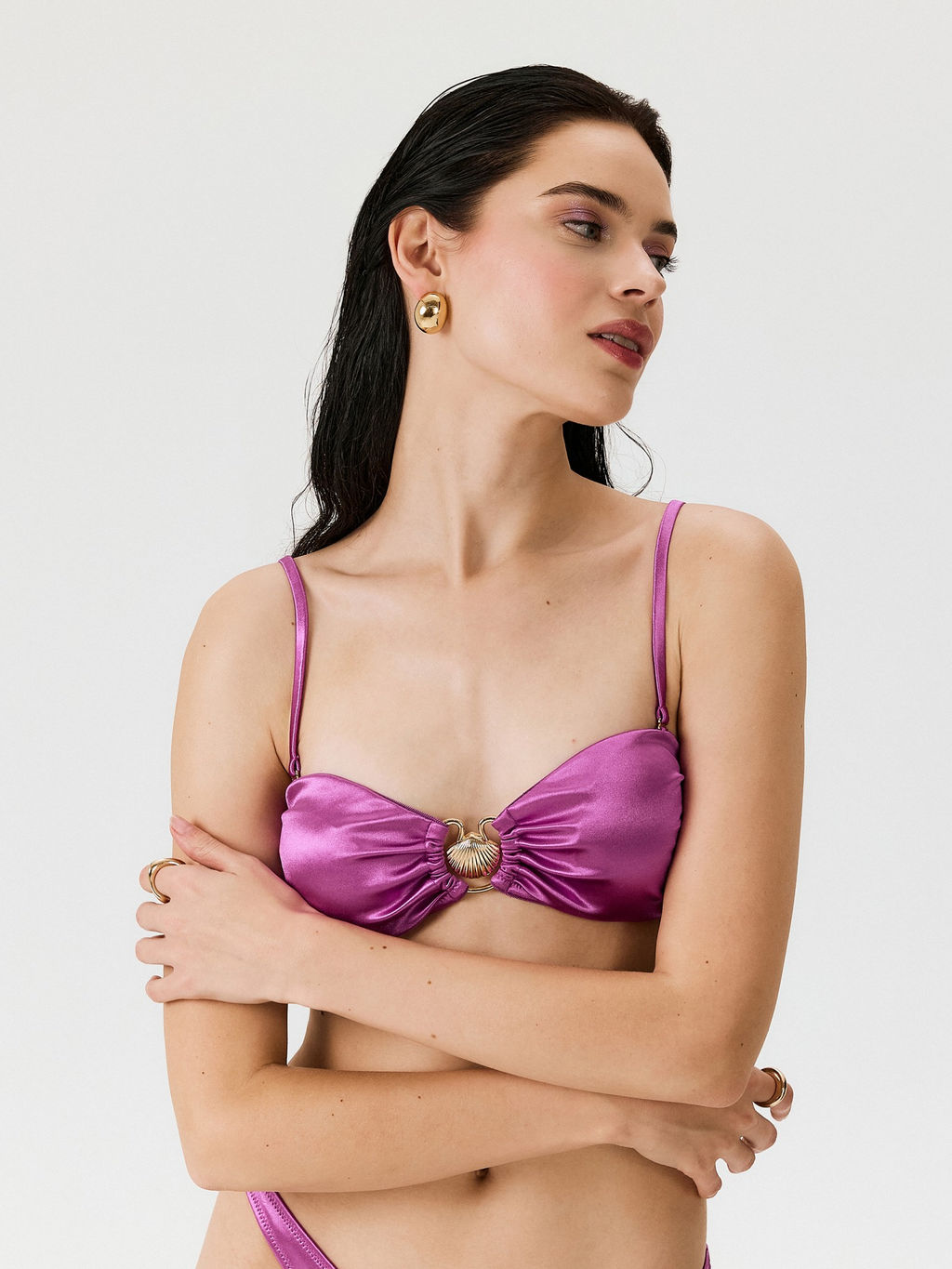 Infinity / Бюстгальтер купальный жен.Bralette Pia фиолетовый - Infinity Lingerie фото 11