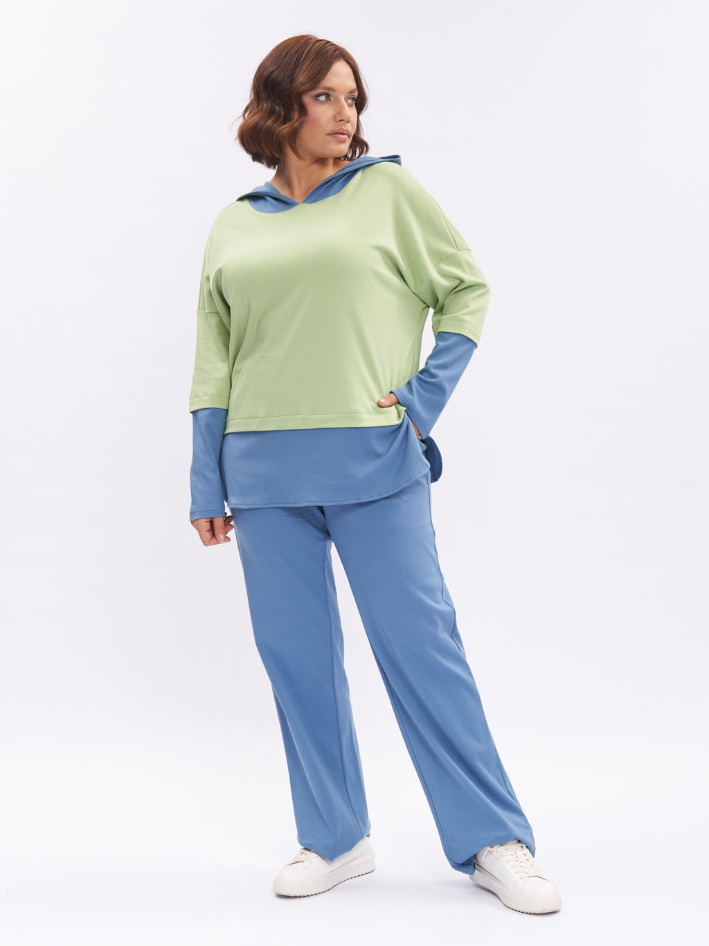 Худи тонкое HU00202GRN67 - Артесса фото 3