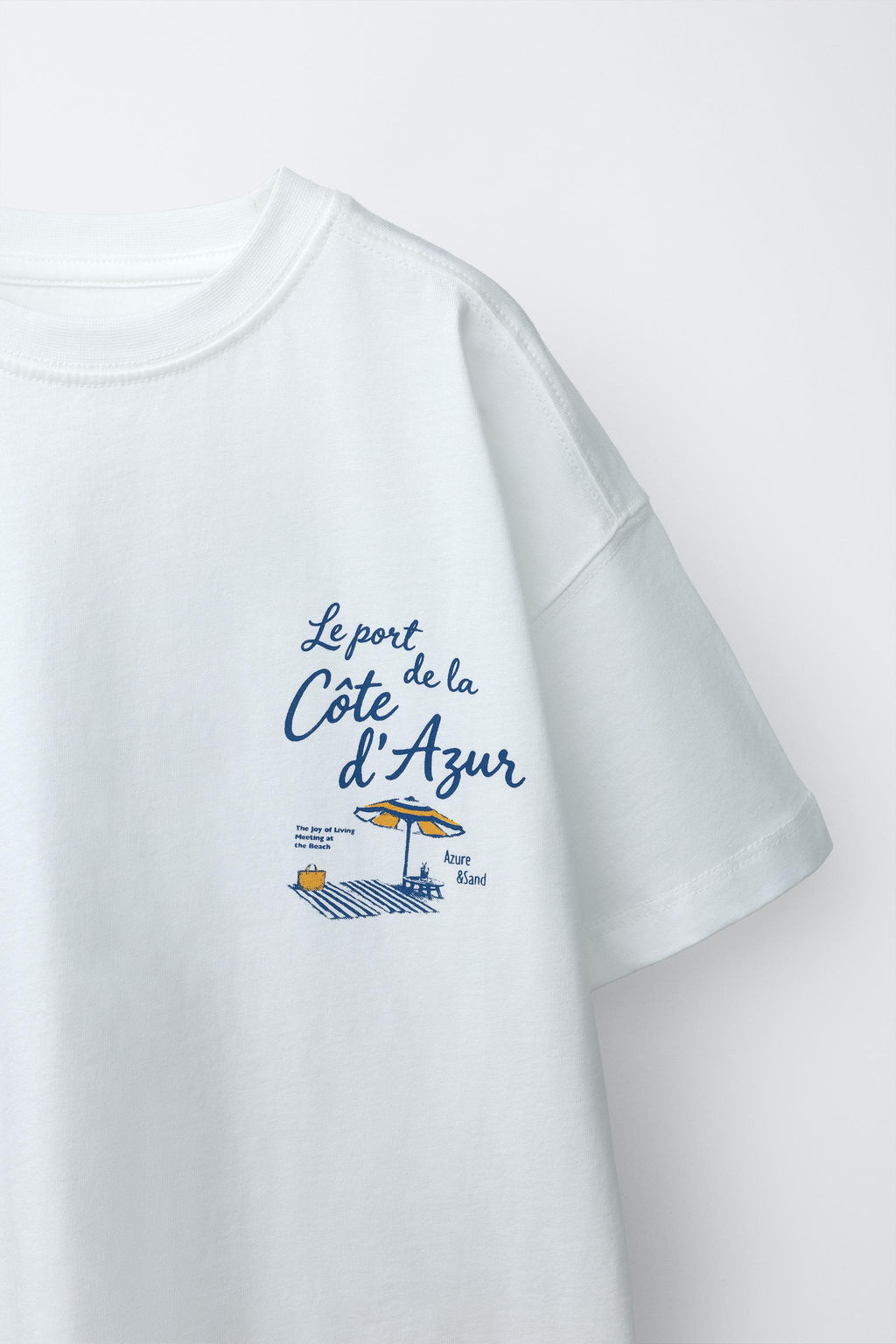 CAMISETA ESTAMPADO HAMACAS / Blanco - Zara фото 3