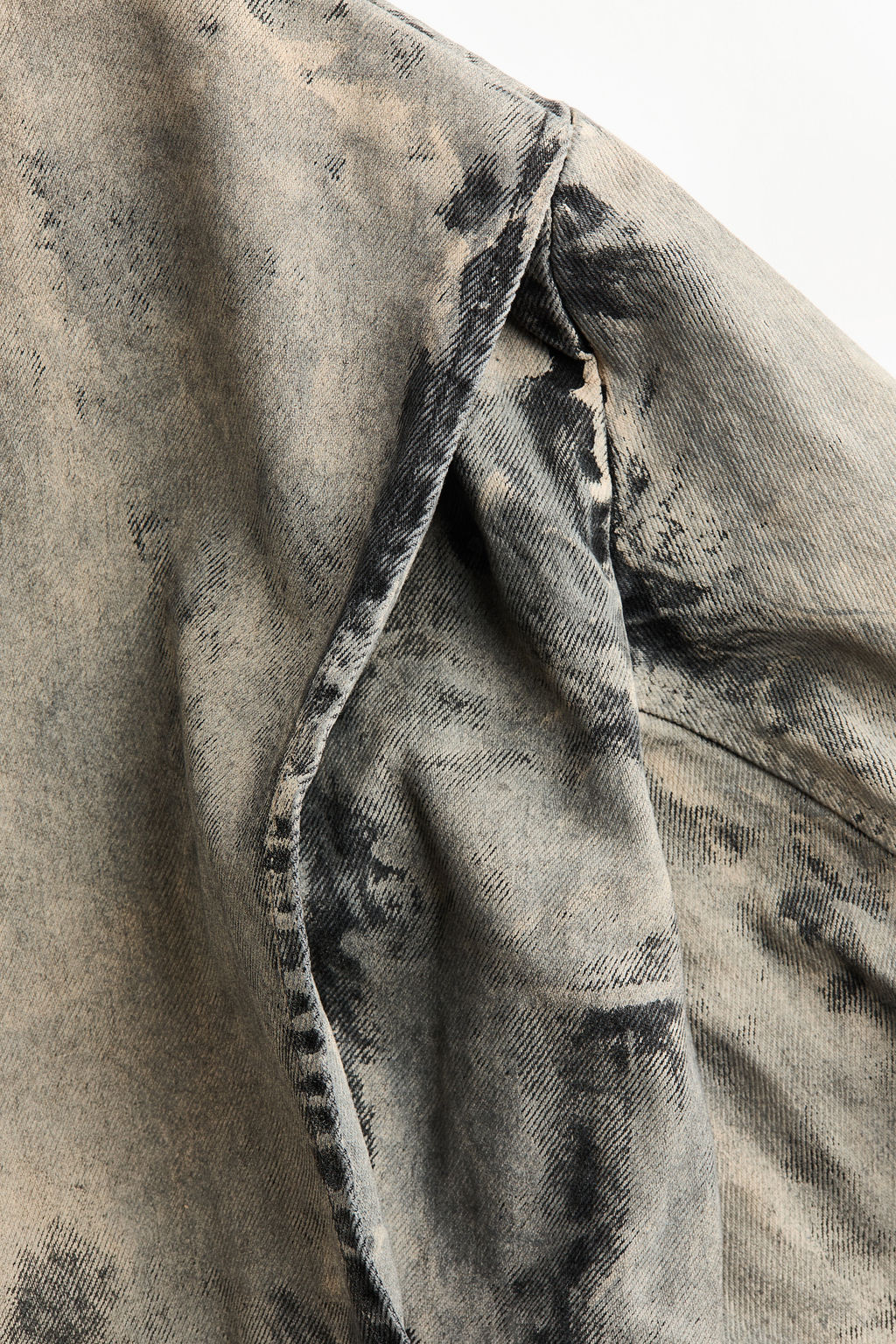 Chaqueta denim efecto pintura - H&m фото 7