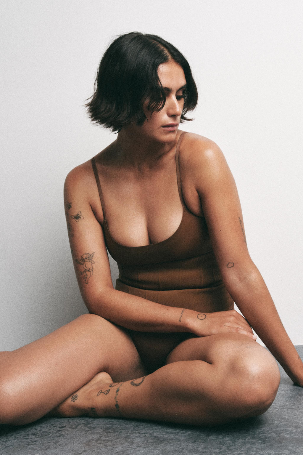 SHAPING BODYSUIT IN A POLYAMIDE BLEND - Zara фото 4