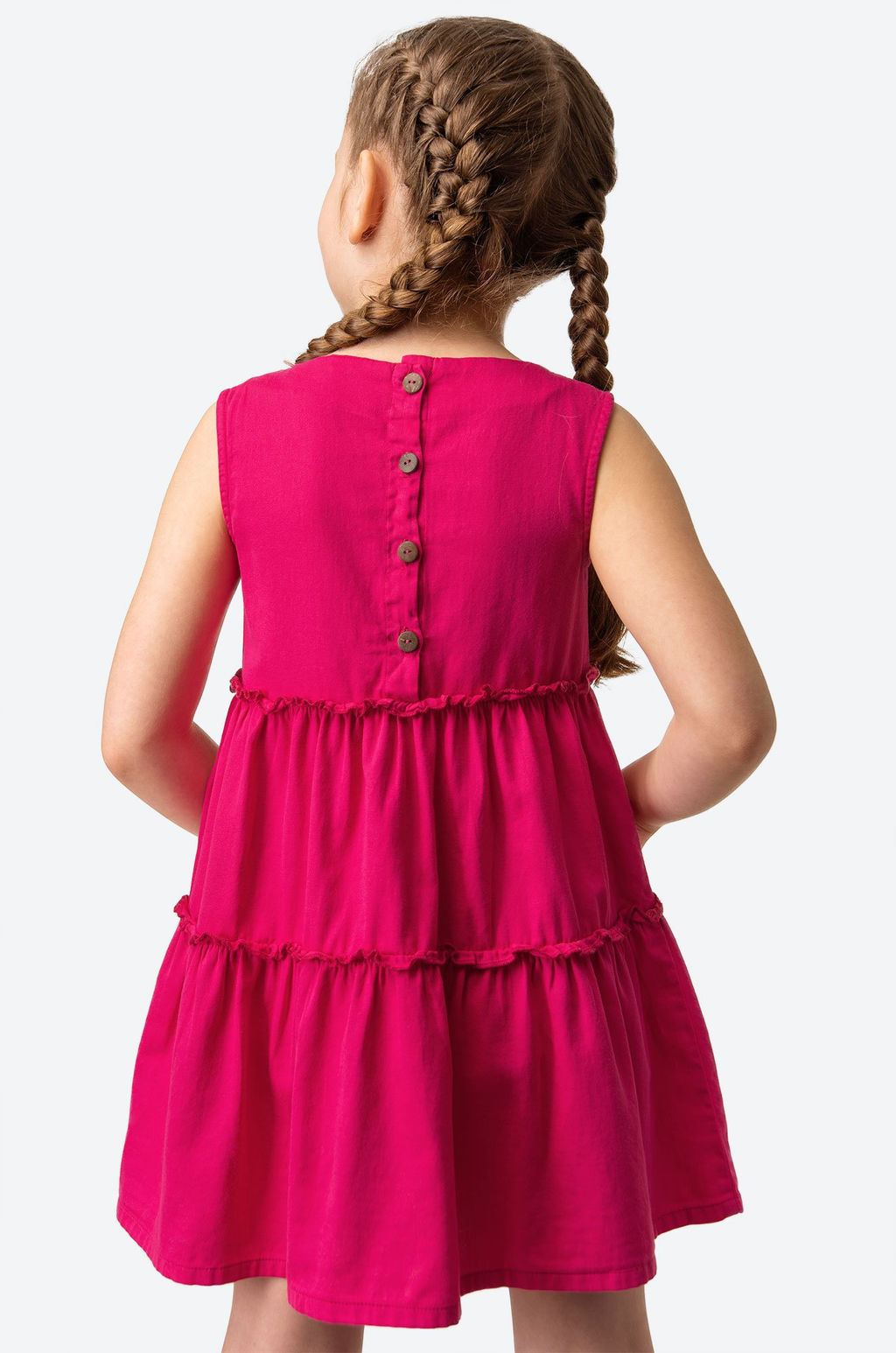 Летний сарафан из сатина для девочки Bonito  фото 13