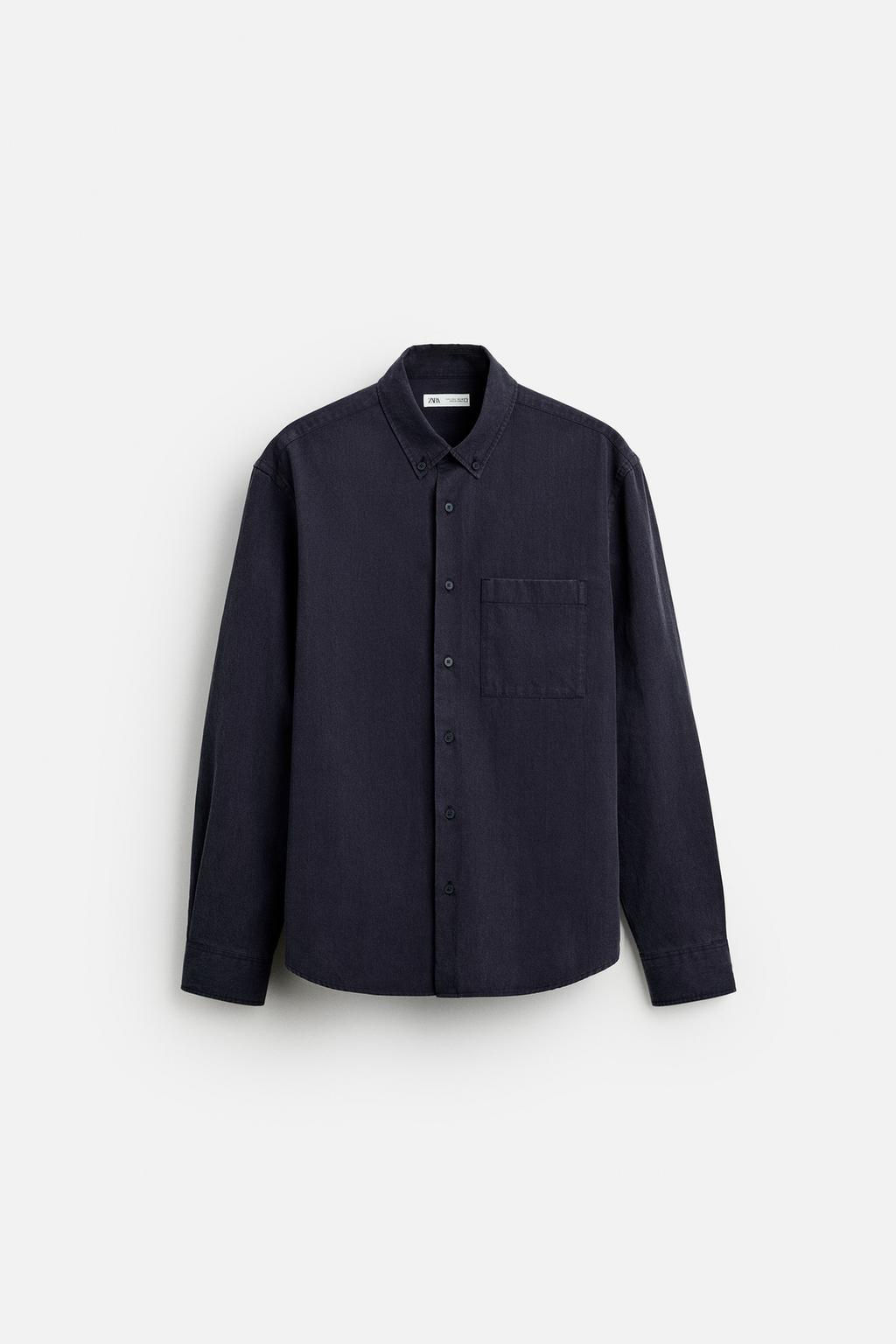 LYOCELL - COTTON SHIRT - Zara фото 31
