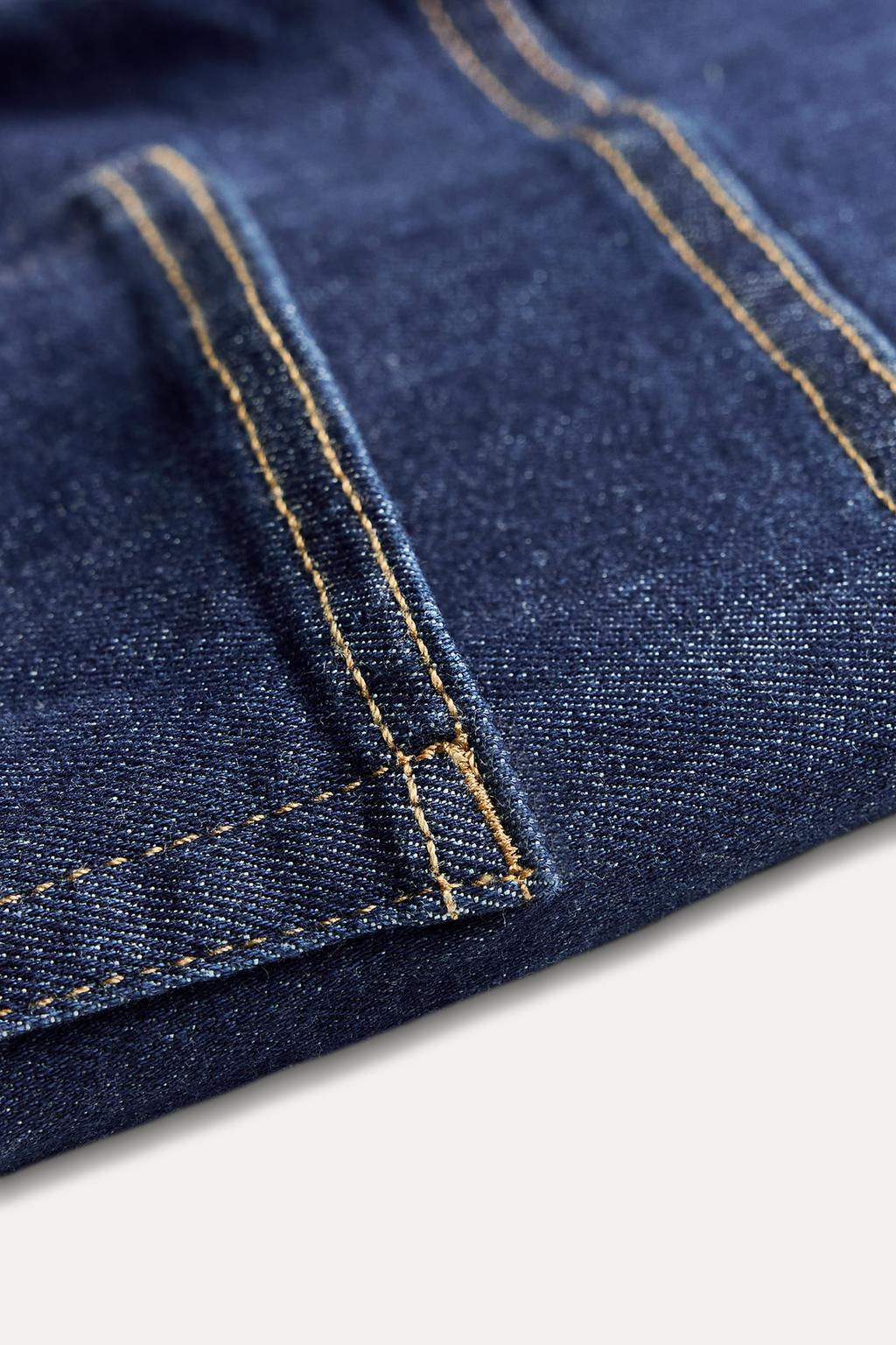 ZW COLLECTION BOOTCUT HIGH-WAIST CROPPED JEANS - Zara фото 23