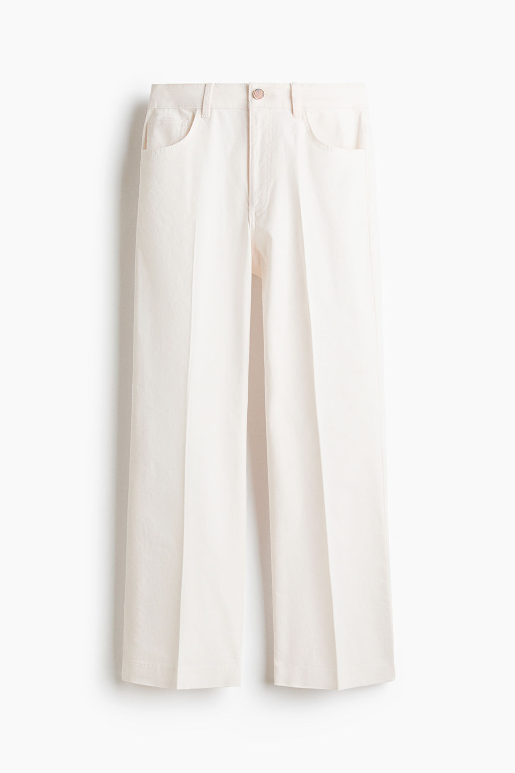 Pantal?n bootcut en lona de algod?n - H&m фото 3