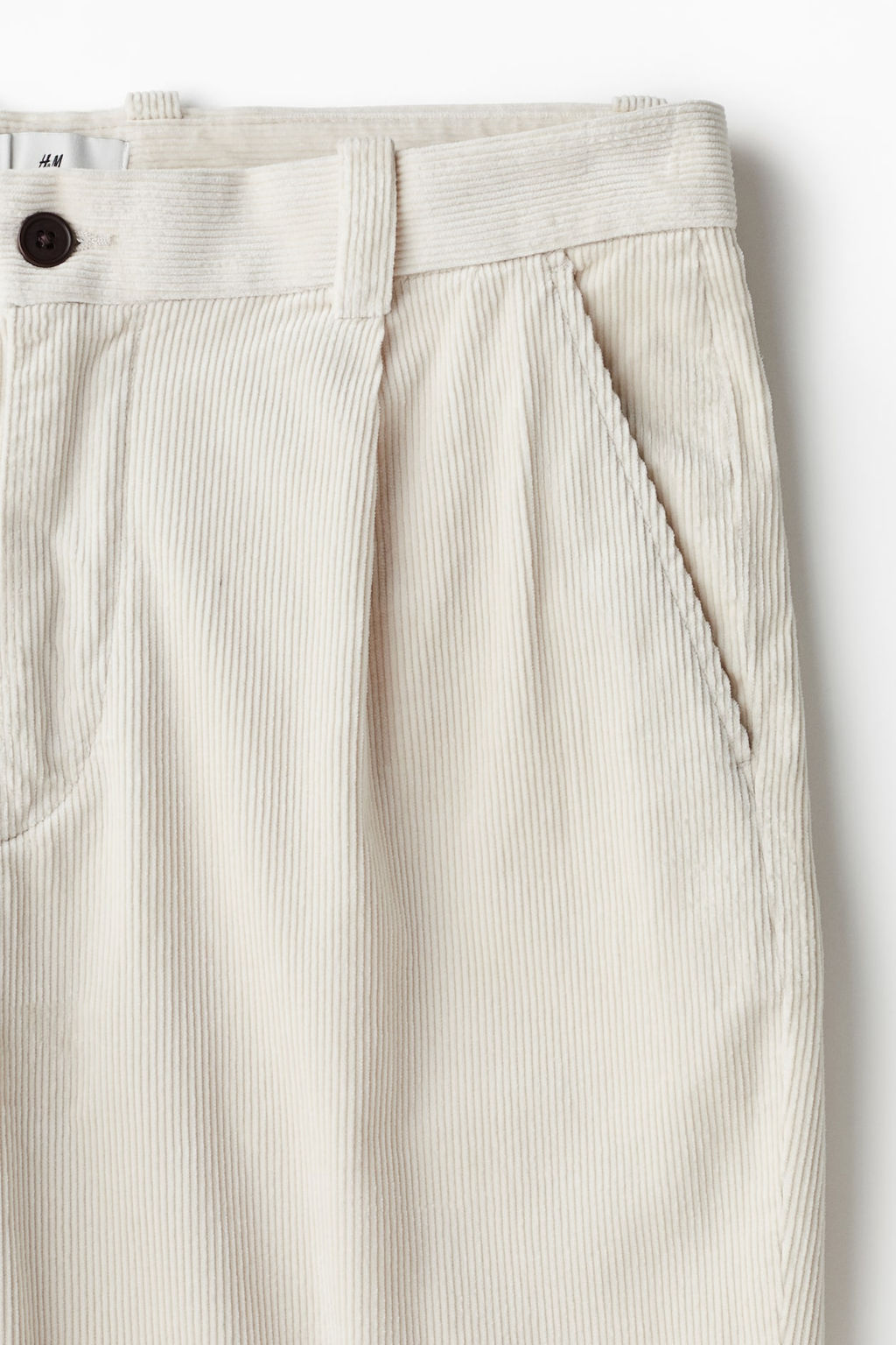 Pantalon de pana Regular Fit - H&m фото 7