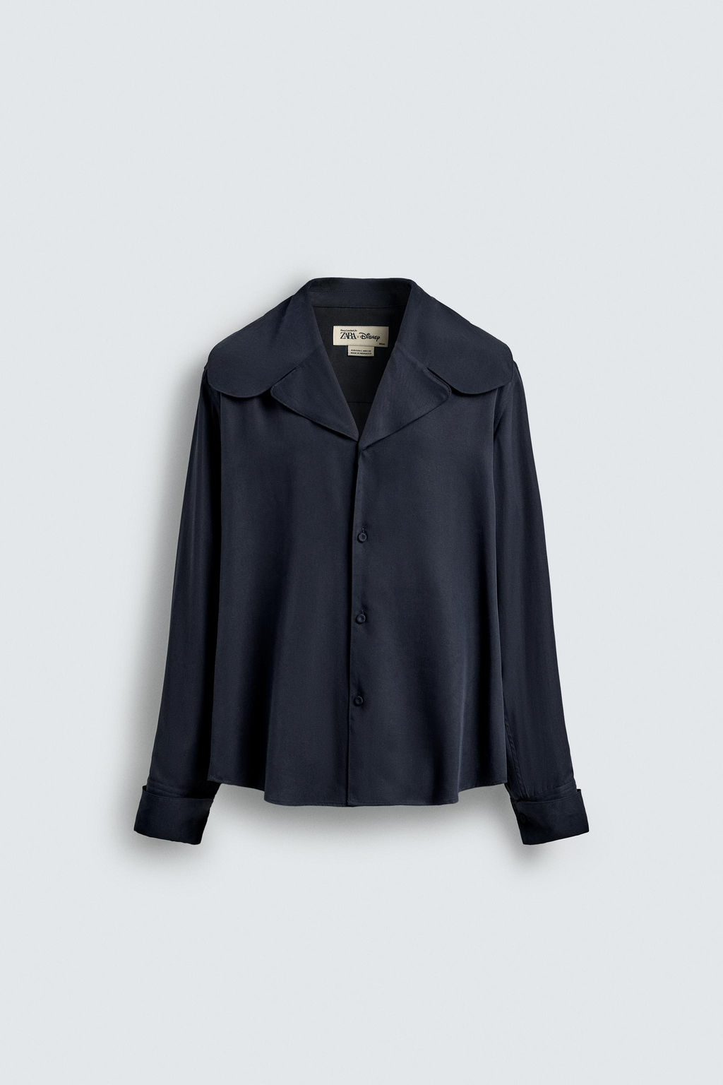 FLOWING SHIRT WITH PETER PAN COLLAR HARRY LAMBERT FOR ZARA X DISNEY  фото 8