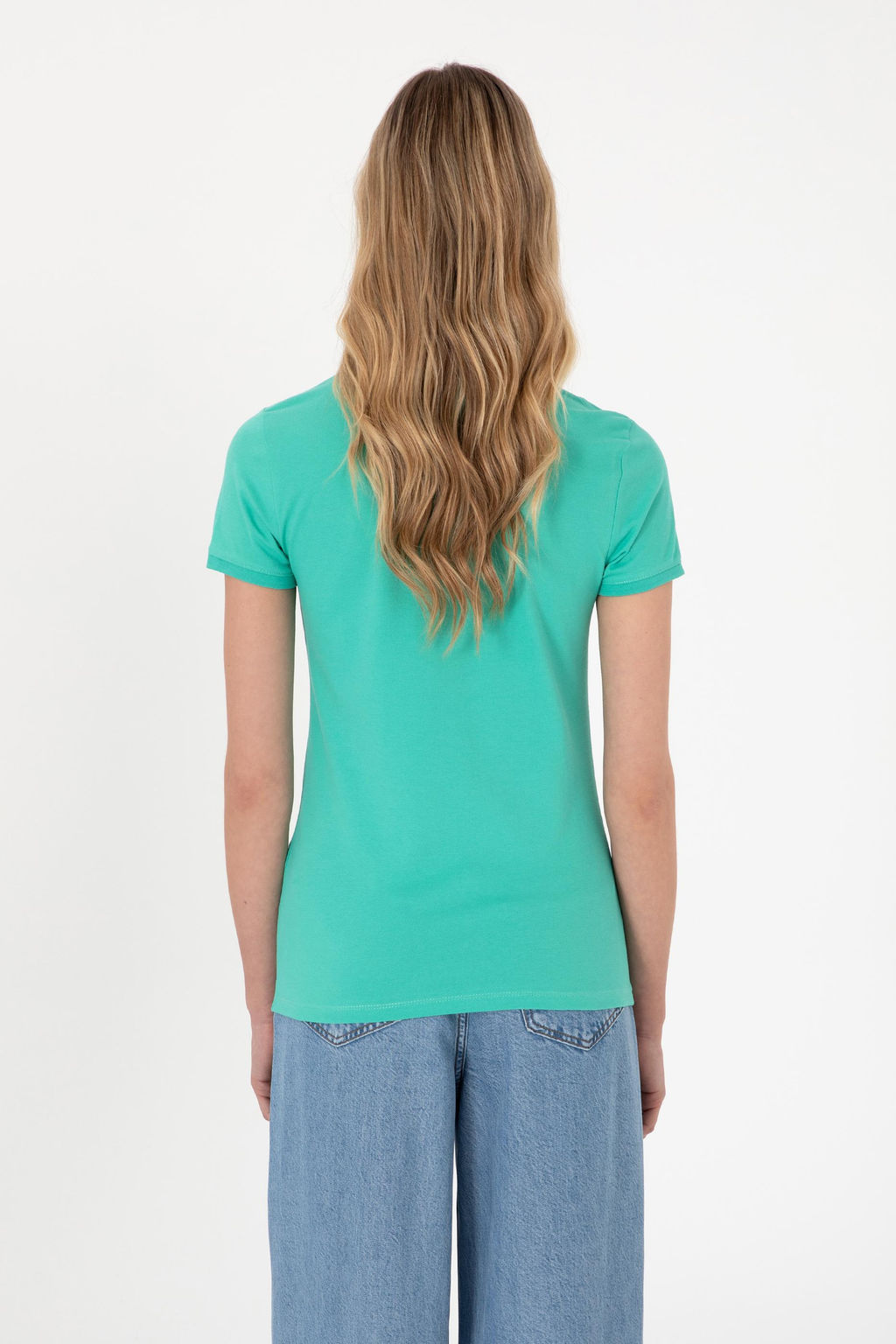 Kad_n Mint Basic Ti__rt Sepette S_rpriz _ndirim - U.s. polo assn фото 5