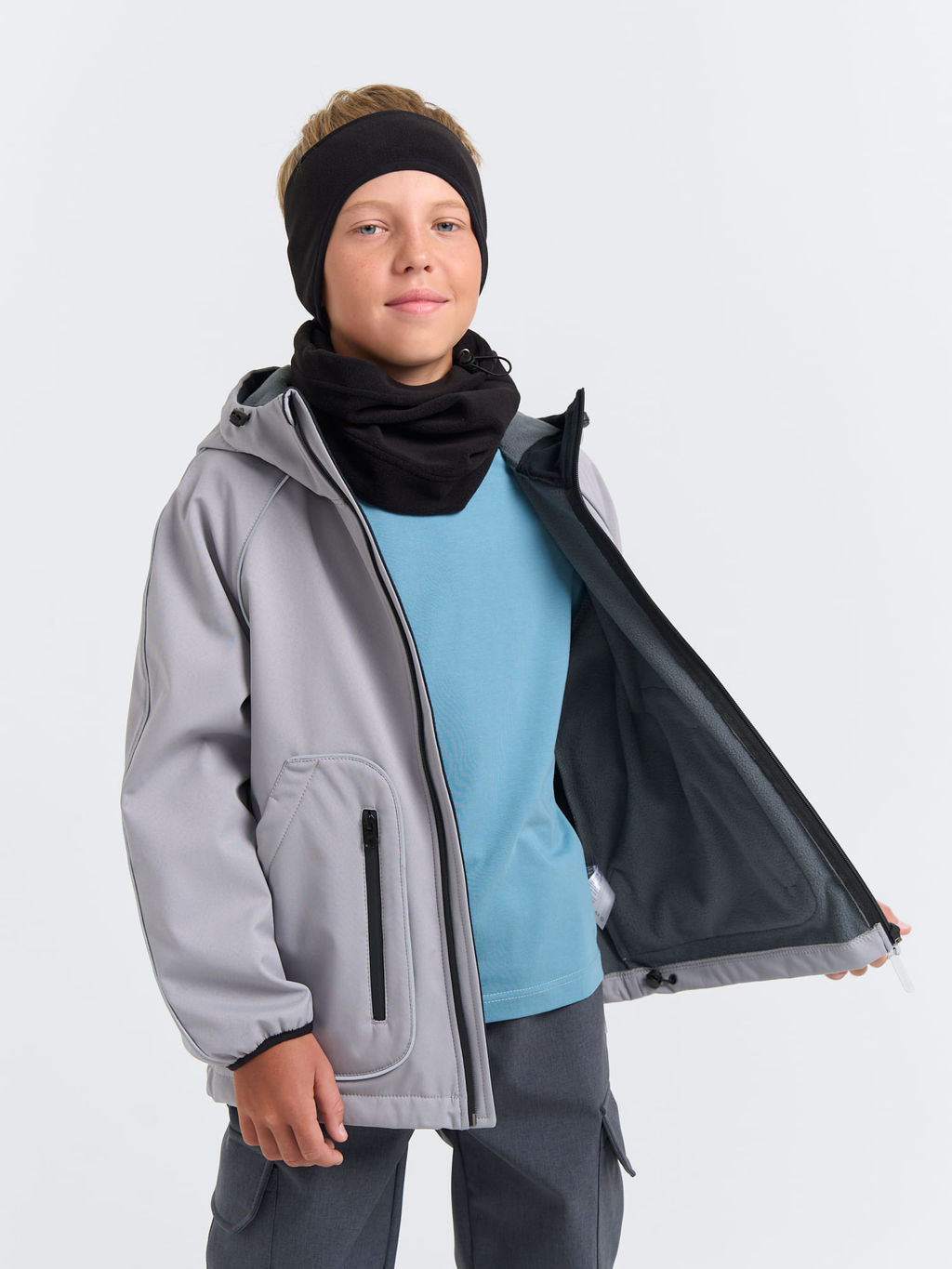 Куртка Softshell демисезонная Туман Bungly tec 7+ фото 26