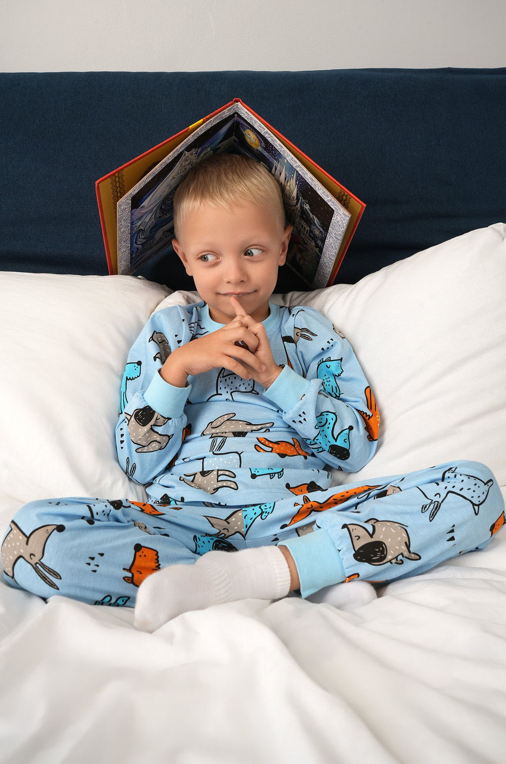 Хлопковая пижама для мальчика Happyfox - Happy fox фото 10