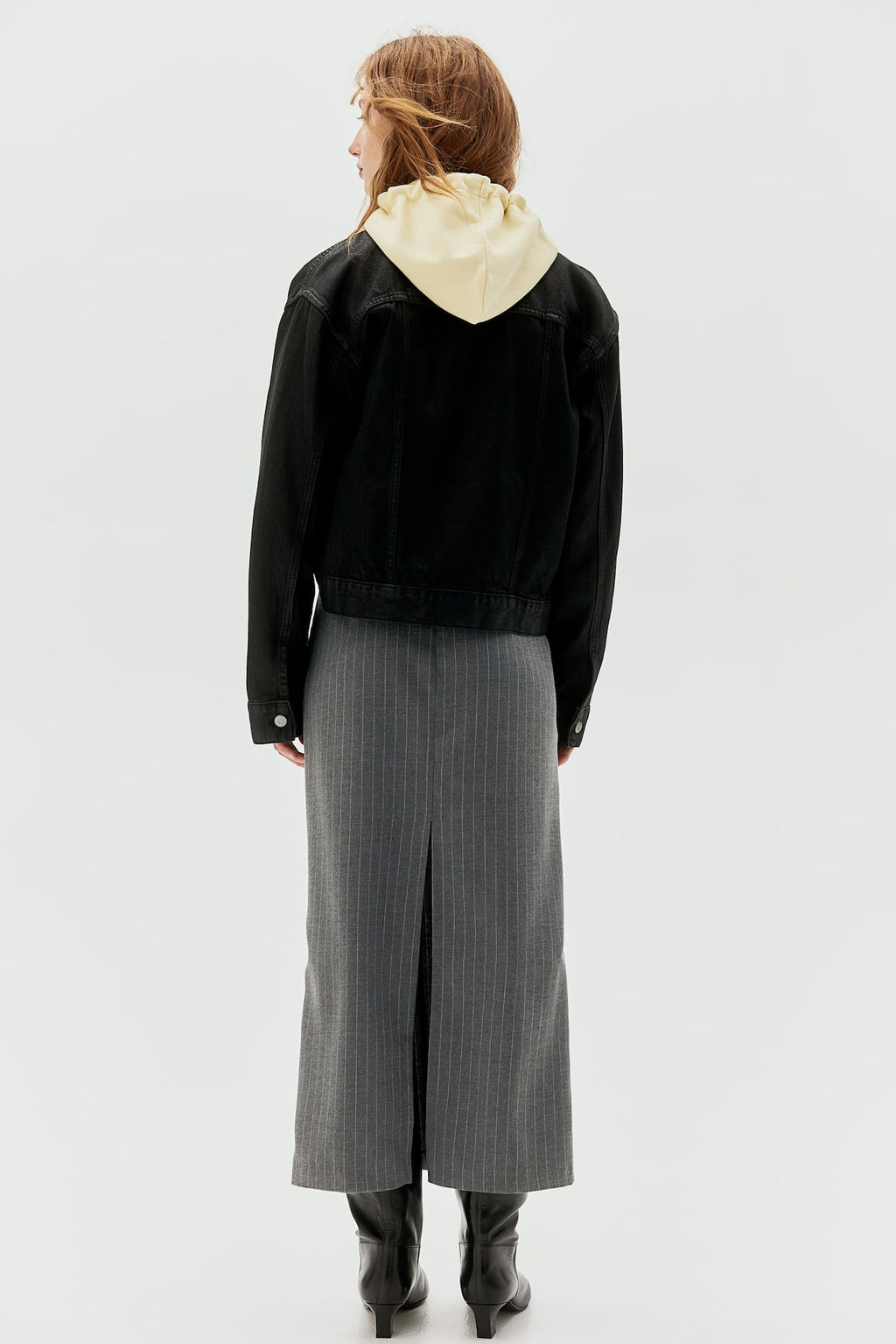 Falda de tubo en sarga - H&m фото 4