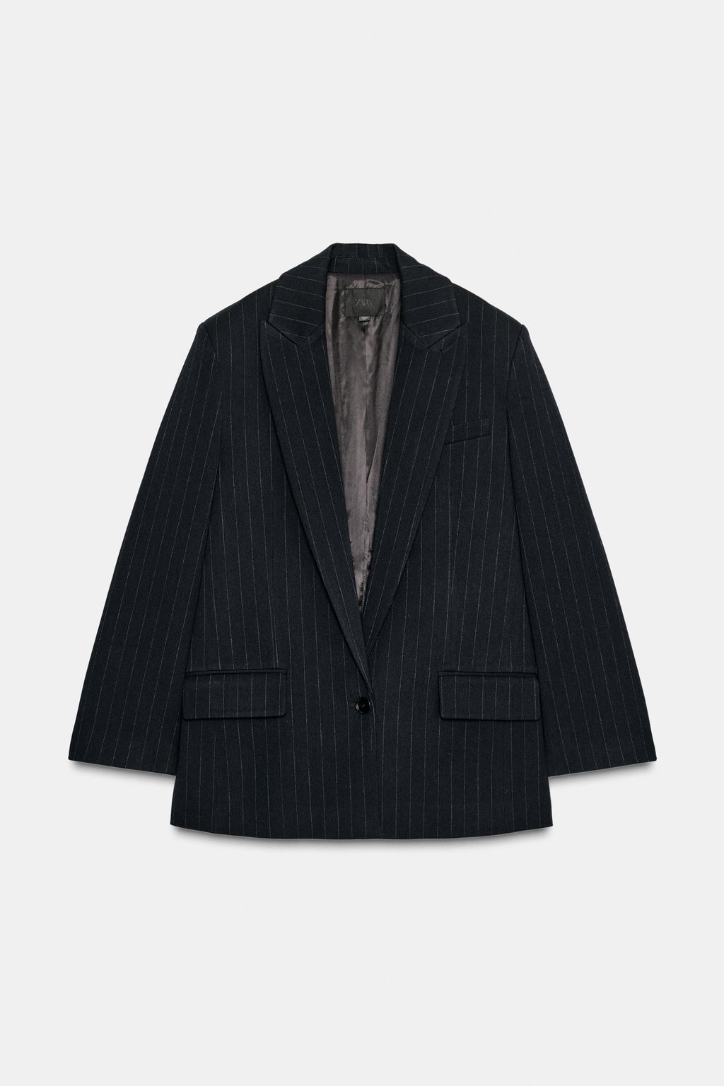 PINSTRIPE BLAZER WITH POCKETS - Zara фото 7