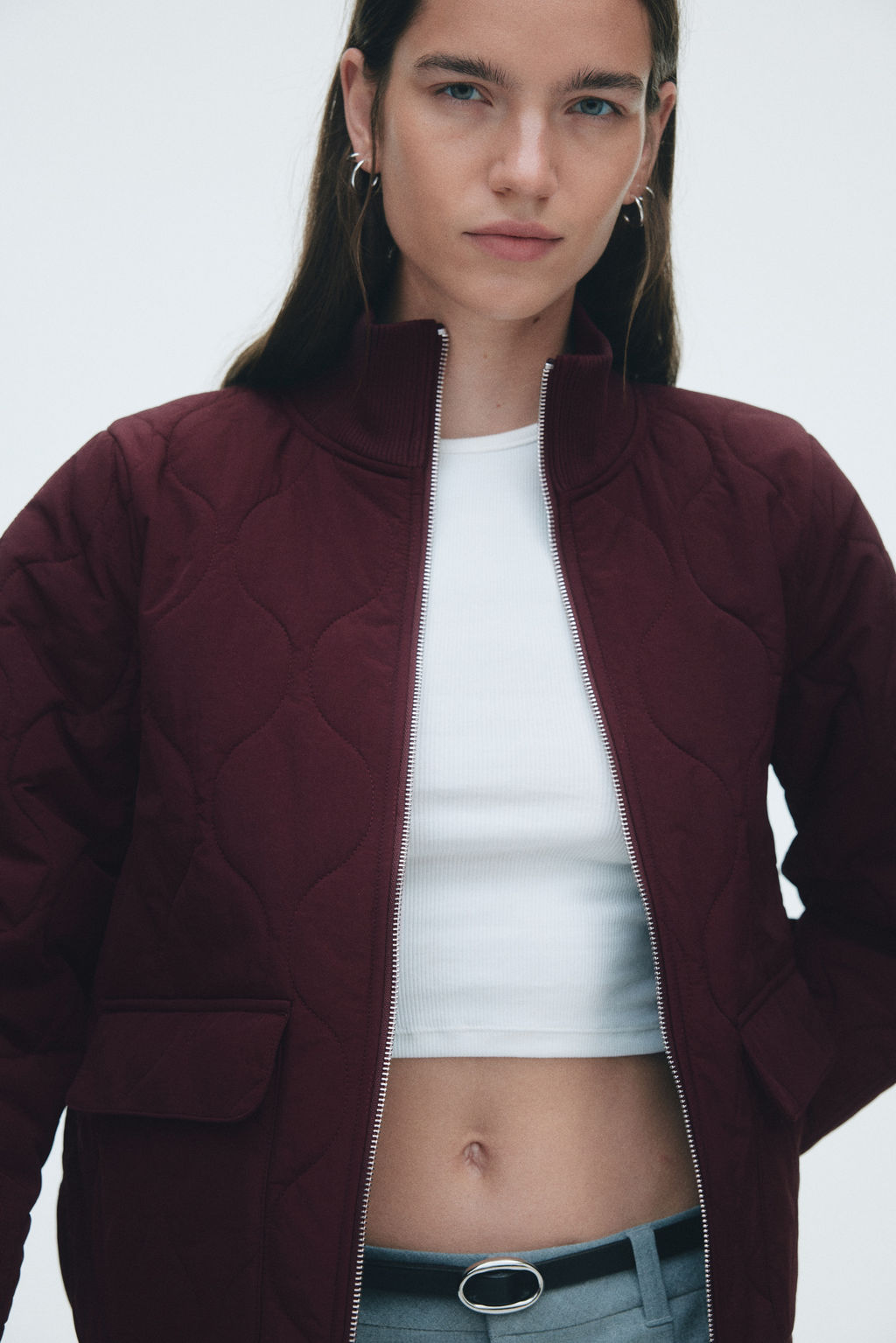 Chaqueta oversize acolchada - H&m фото 8