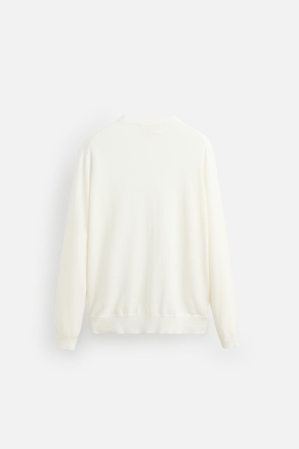 COTTON - WOOL CARDIGAN - Zara фото 16