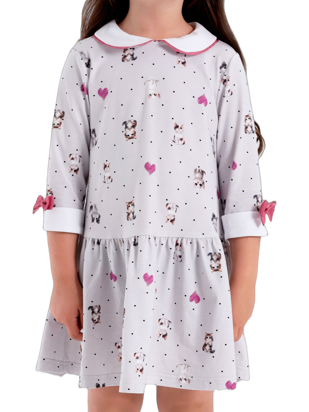 Платье для девочки О56811 - Карамелли фото 4