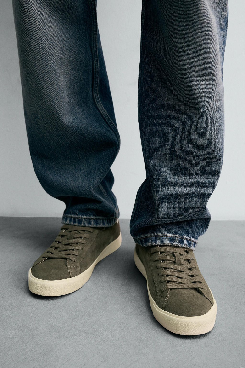 LEATHER TRAINERS - Zara фото 4