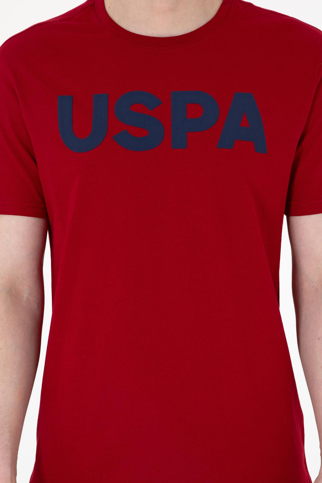 Erkek Regular Fit Bisiklet Yaka Bordo Basic Ti__rt Sepette S_rpriz _ndirim - U.s. polo assn фото 6
