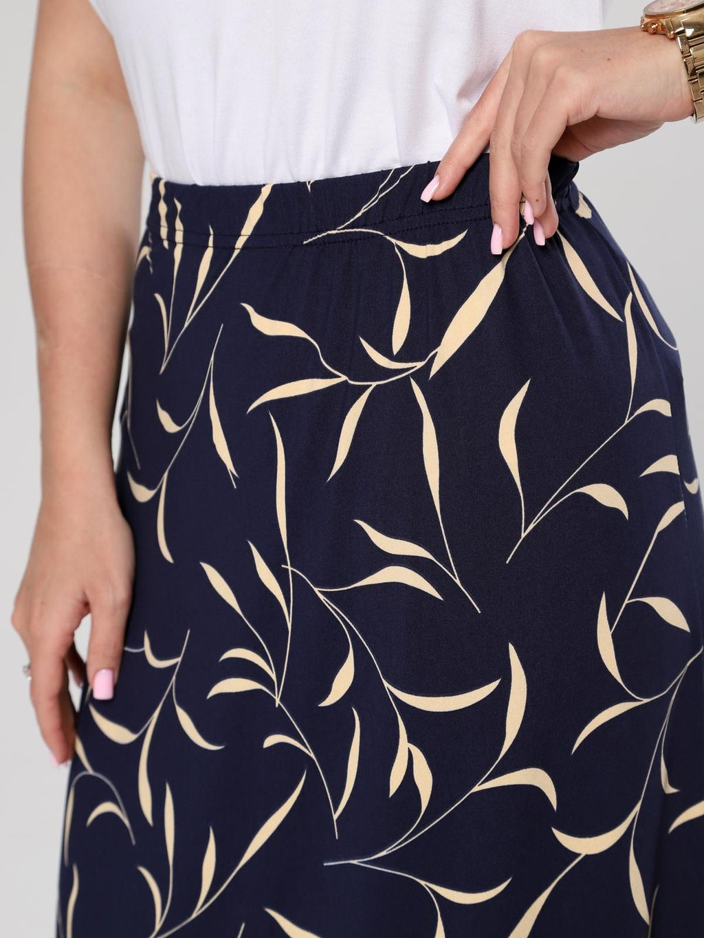 IV-CAPRIZ Тимиан - юбка из ткани масло  фото 28