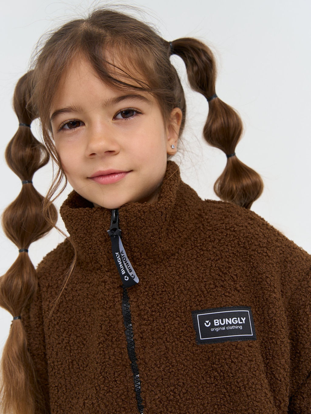 Толстовка букле Шоколад утепленная - Bungly фото 8