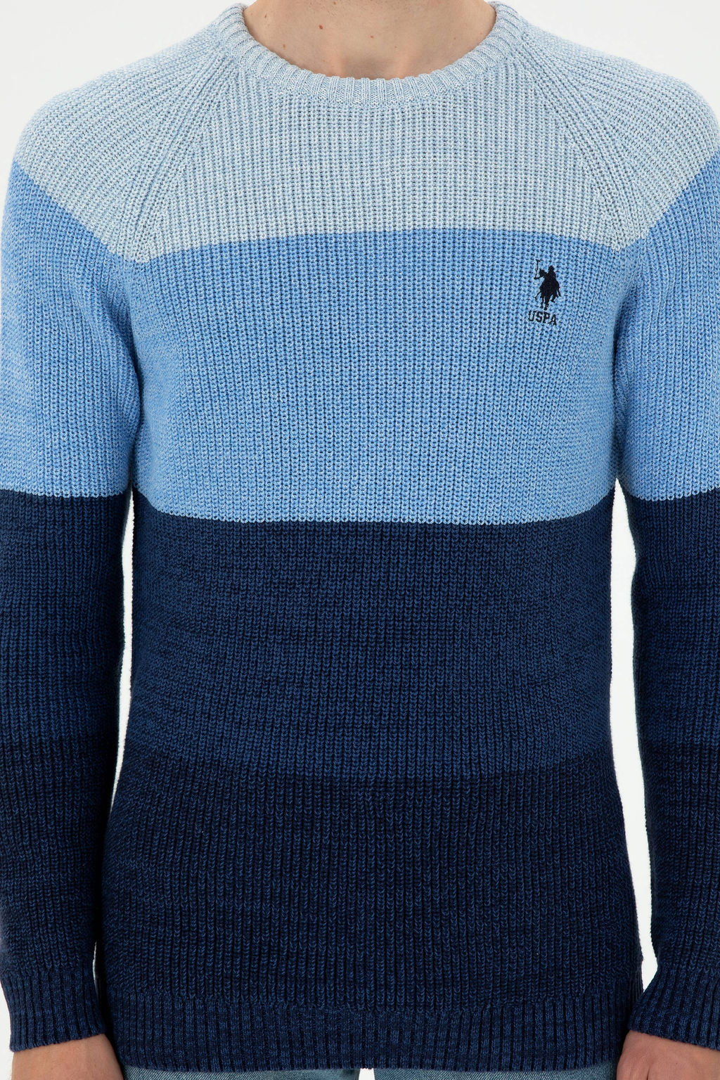 Мужской темно-синий свитер Неожиданная скидка в корзине - U.s. polo assn фото 13