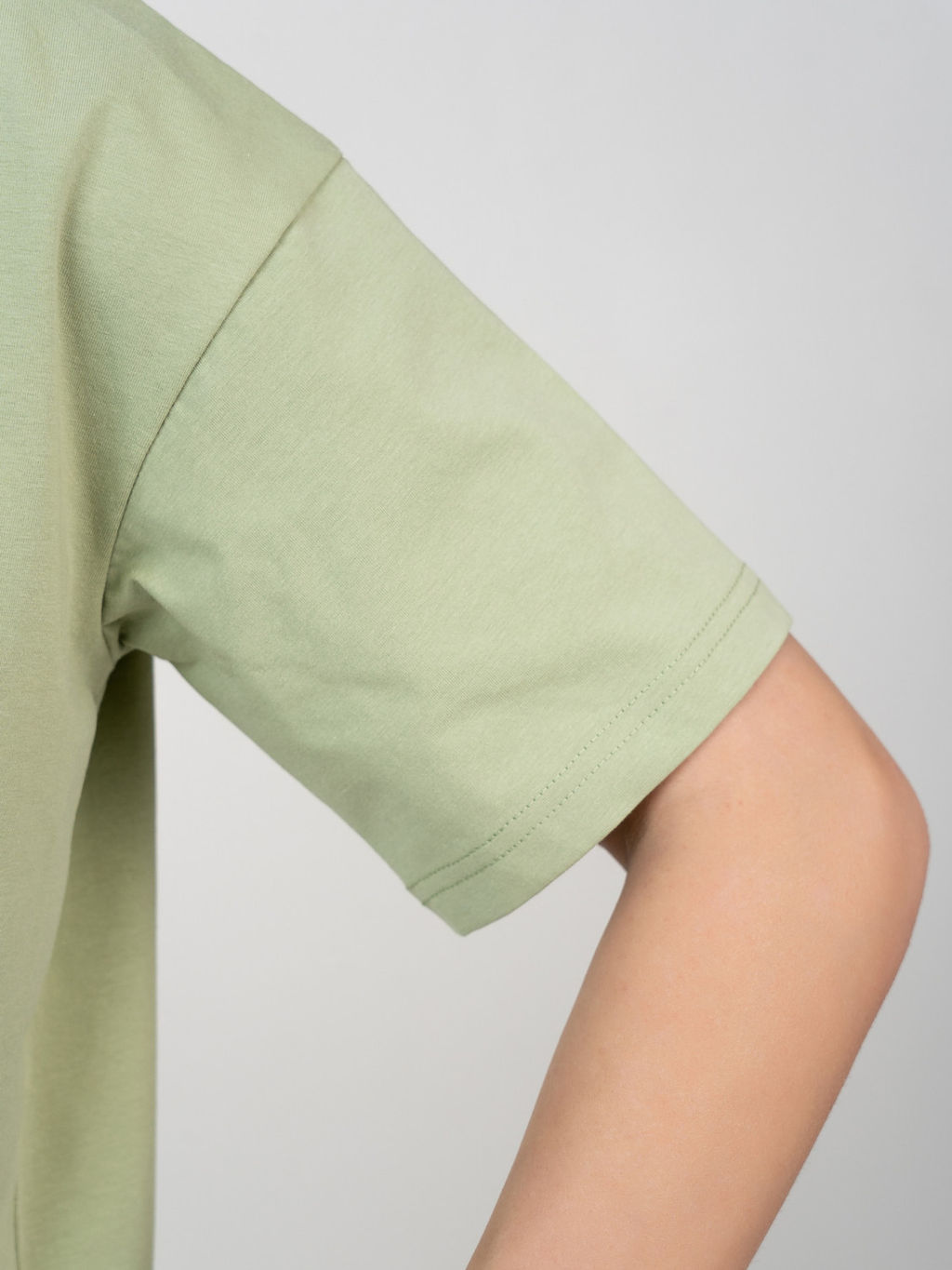 Футболка унисекс Оверсайз, цв. Фисташка