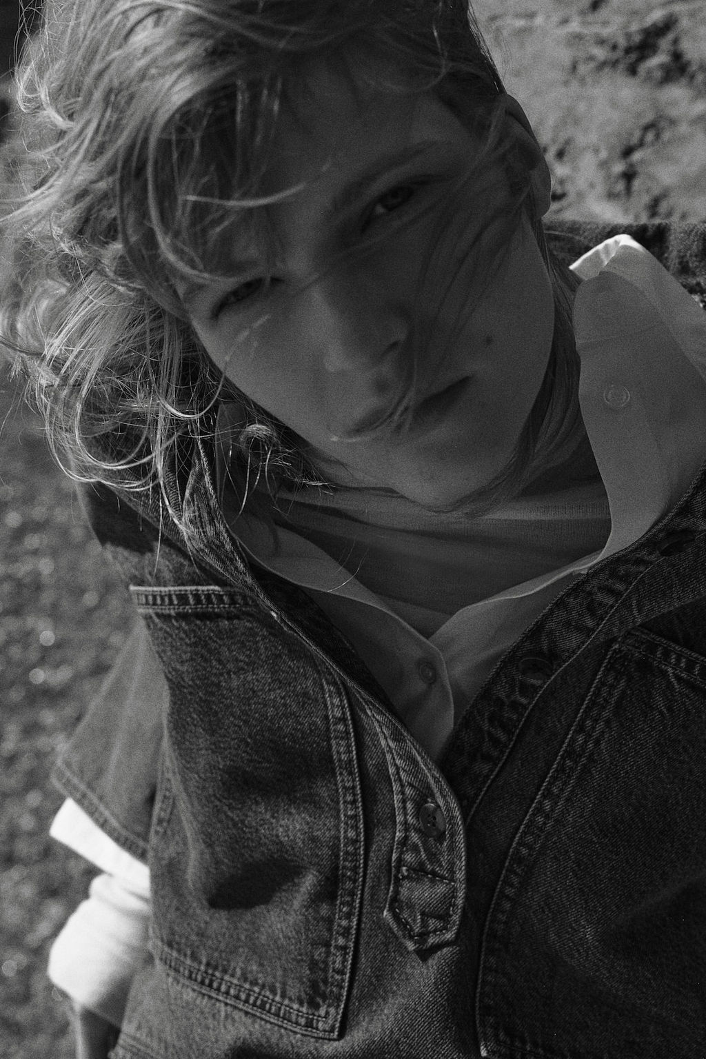 Camisa denim larga - H&m фото 4