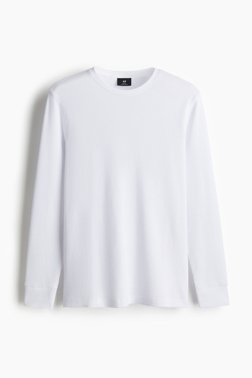 Camiseta en punto gofrado Slim Fit - H&m фото 7
